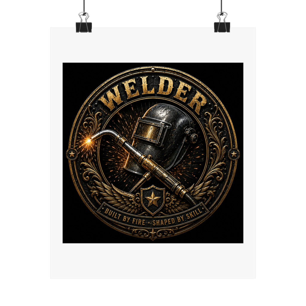Welder Pride Poster