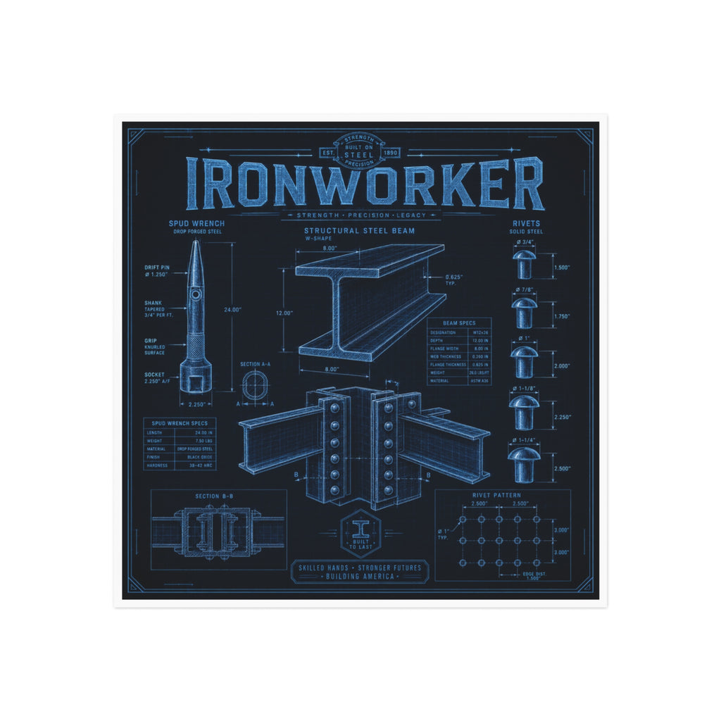 Ironworker Strength Precision Legacy Magnet