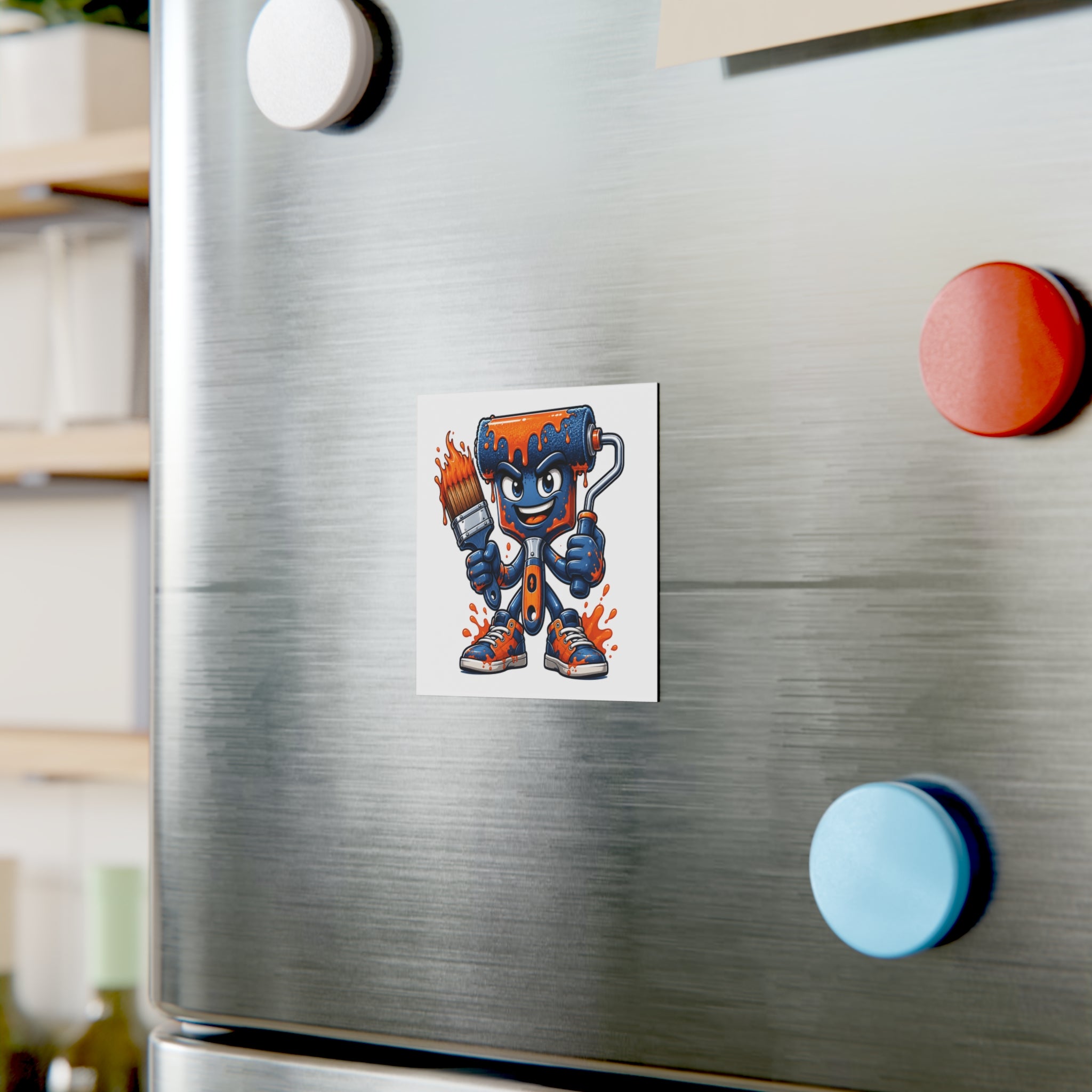 Painting Powerhouse Magnet