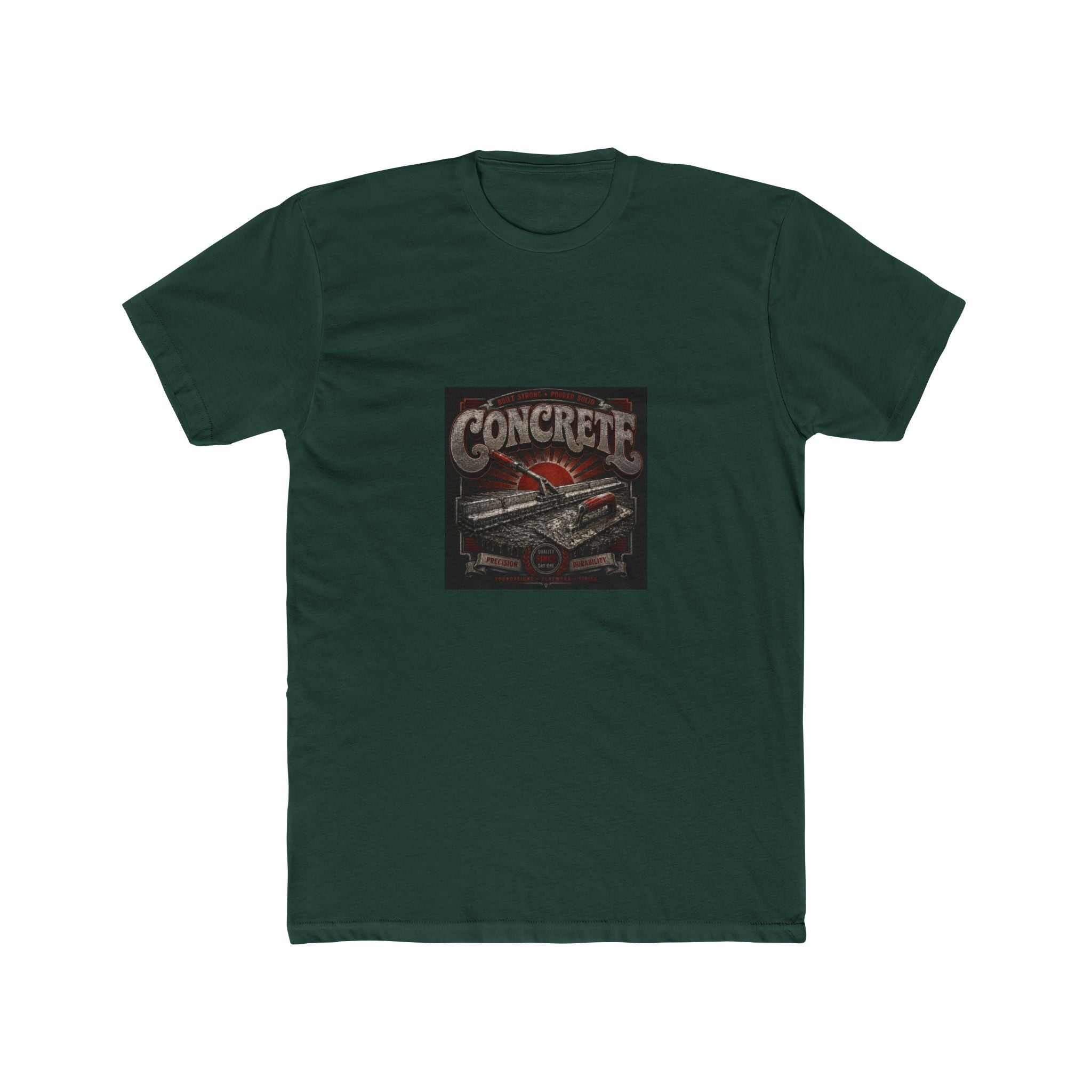 Built Strong Concrete Crew Tee