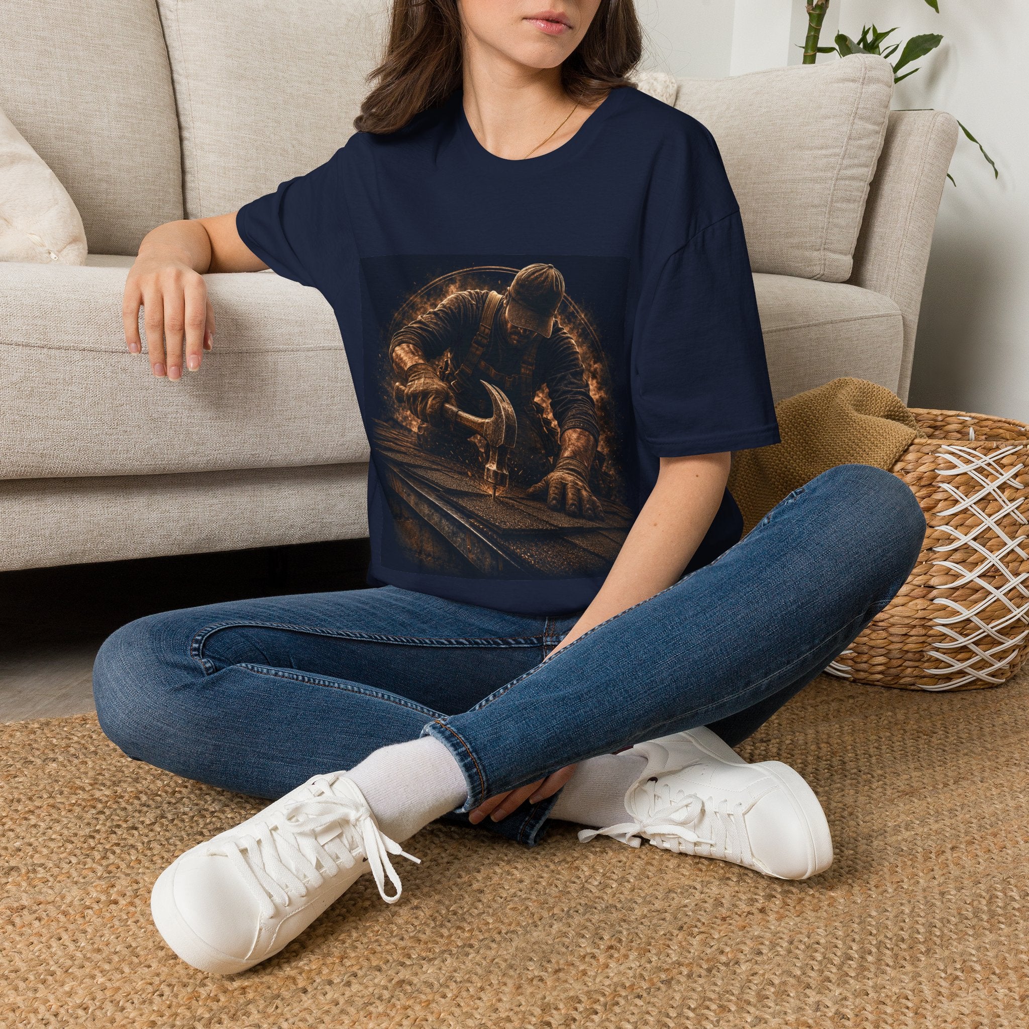 Roofer At His Finest Classic Tee