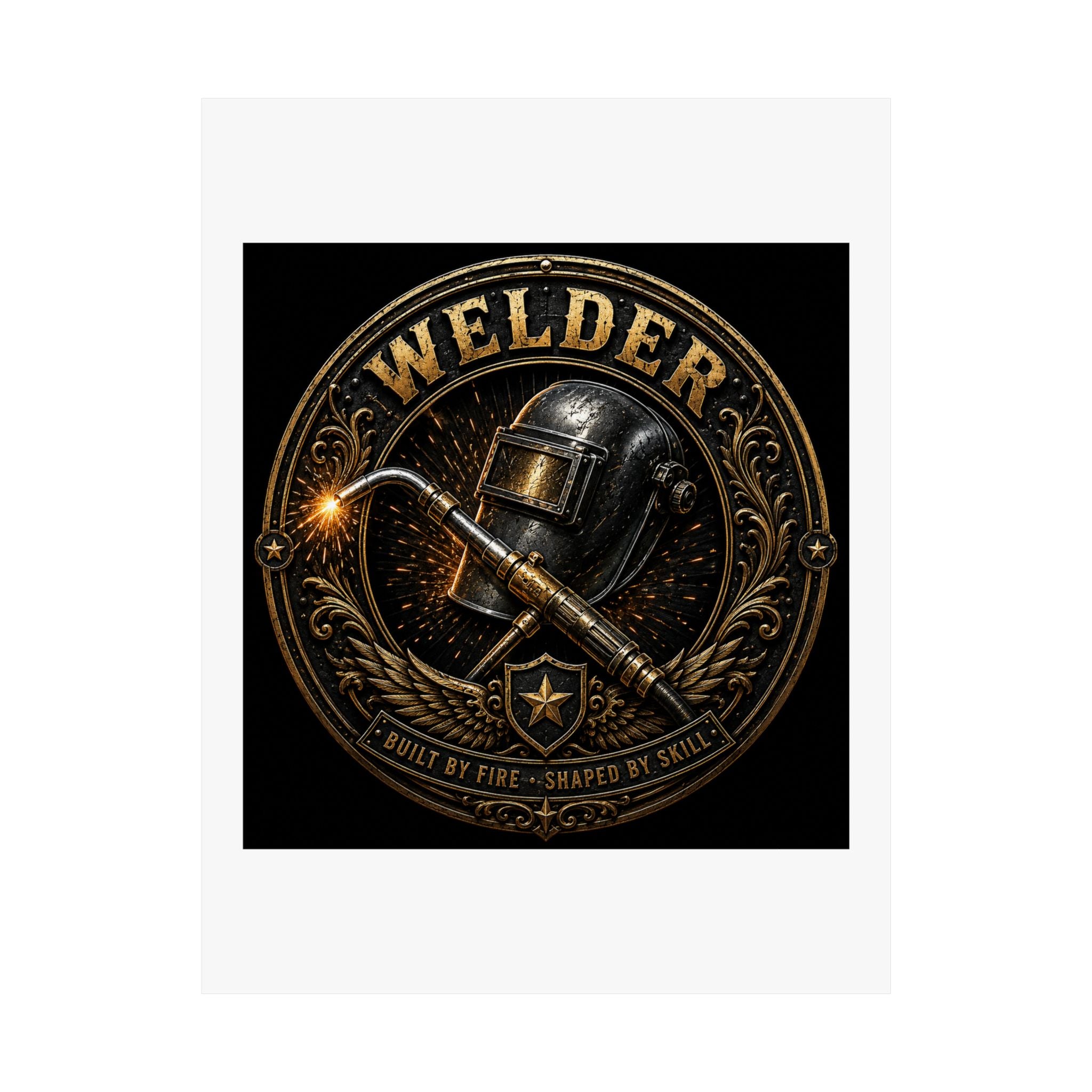 Welder Pride Poster