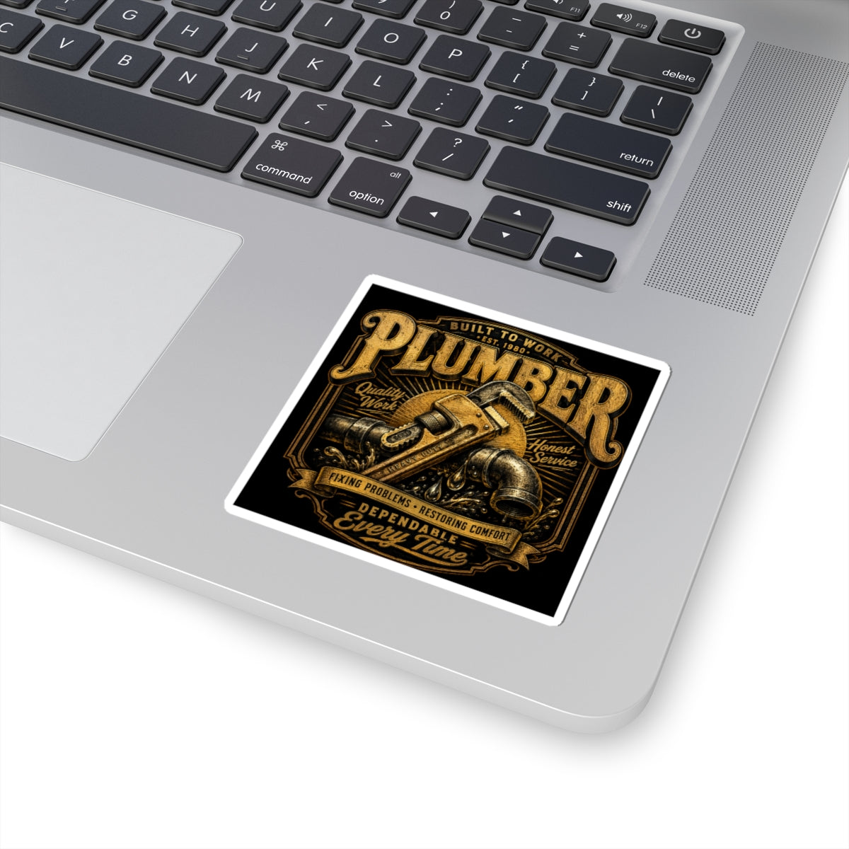 Proud Plumber Workwear Sticker