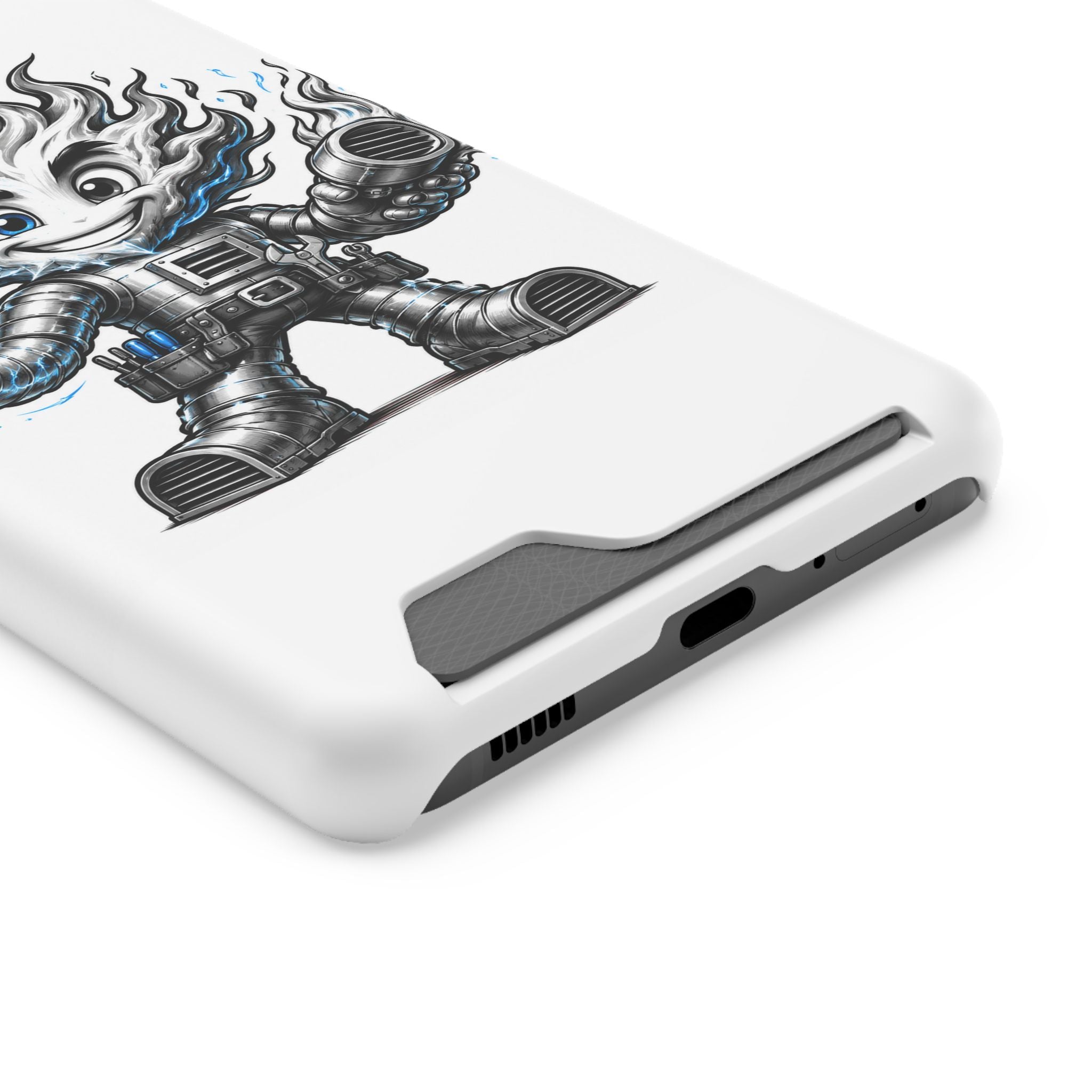 Chilly Robot Snowflake Buddy Phone Case