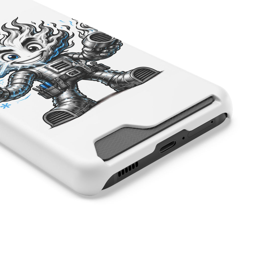 Chilly Robot Snowflake Buddy Phone Case
