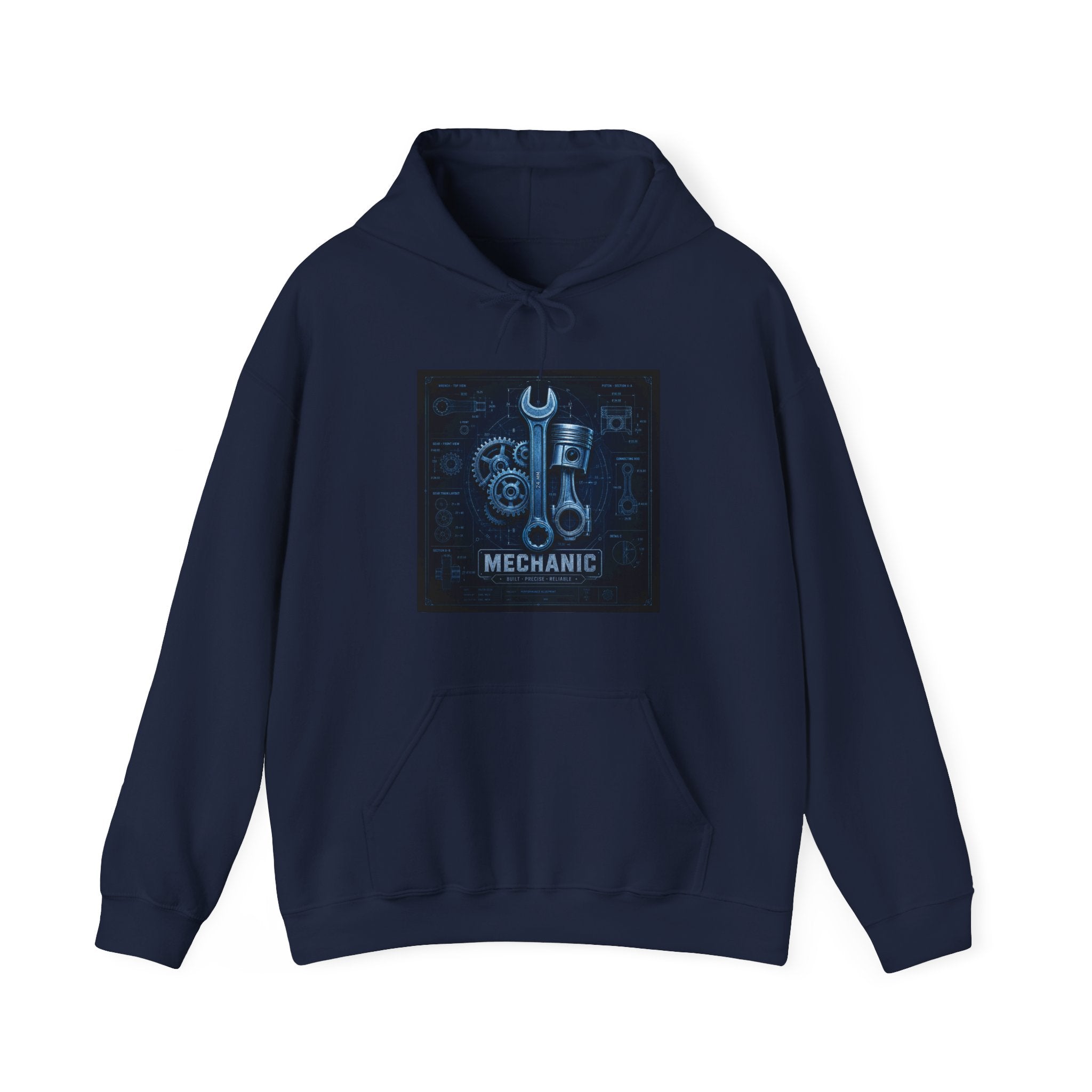 Mechanic Blueprint Hoodie