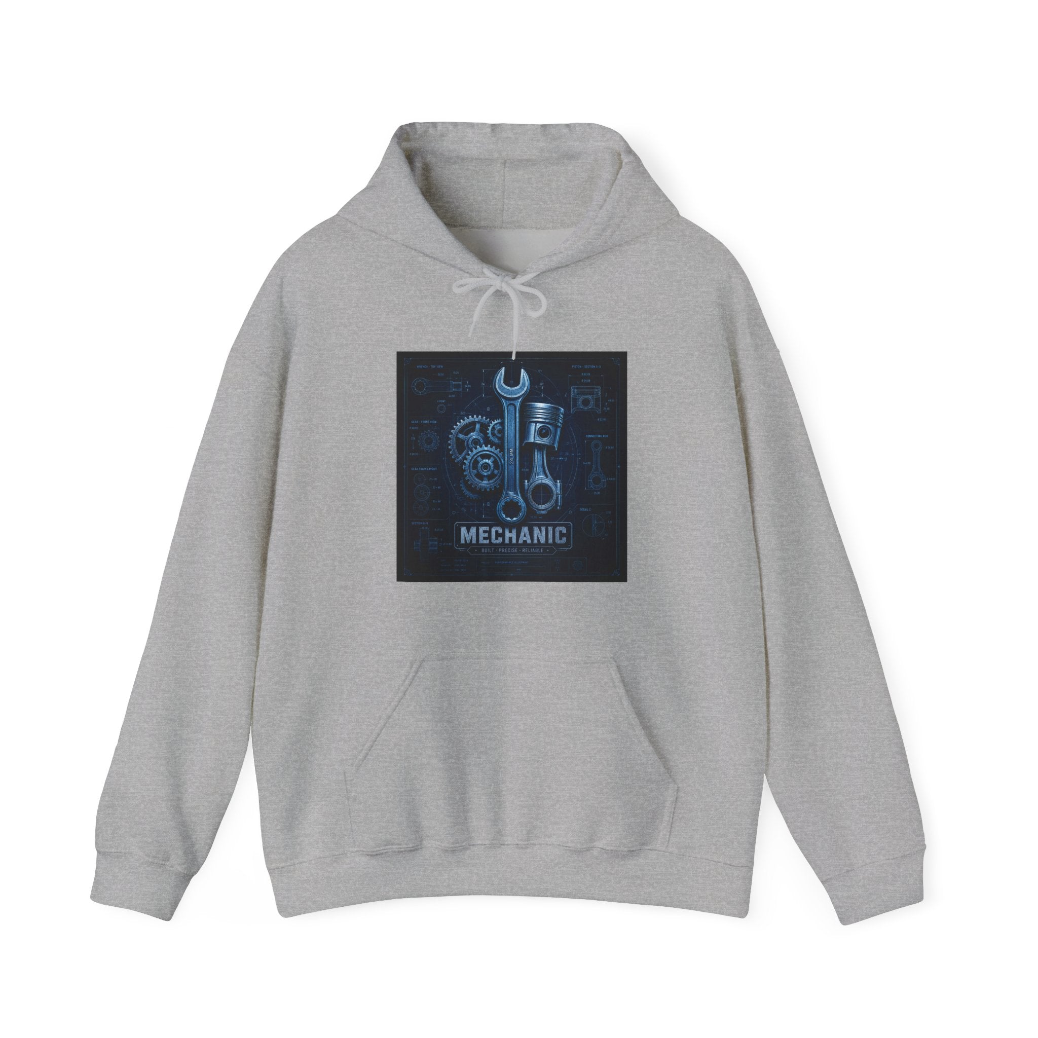 Mechanic Blueprint Hoodie