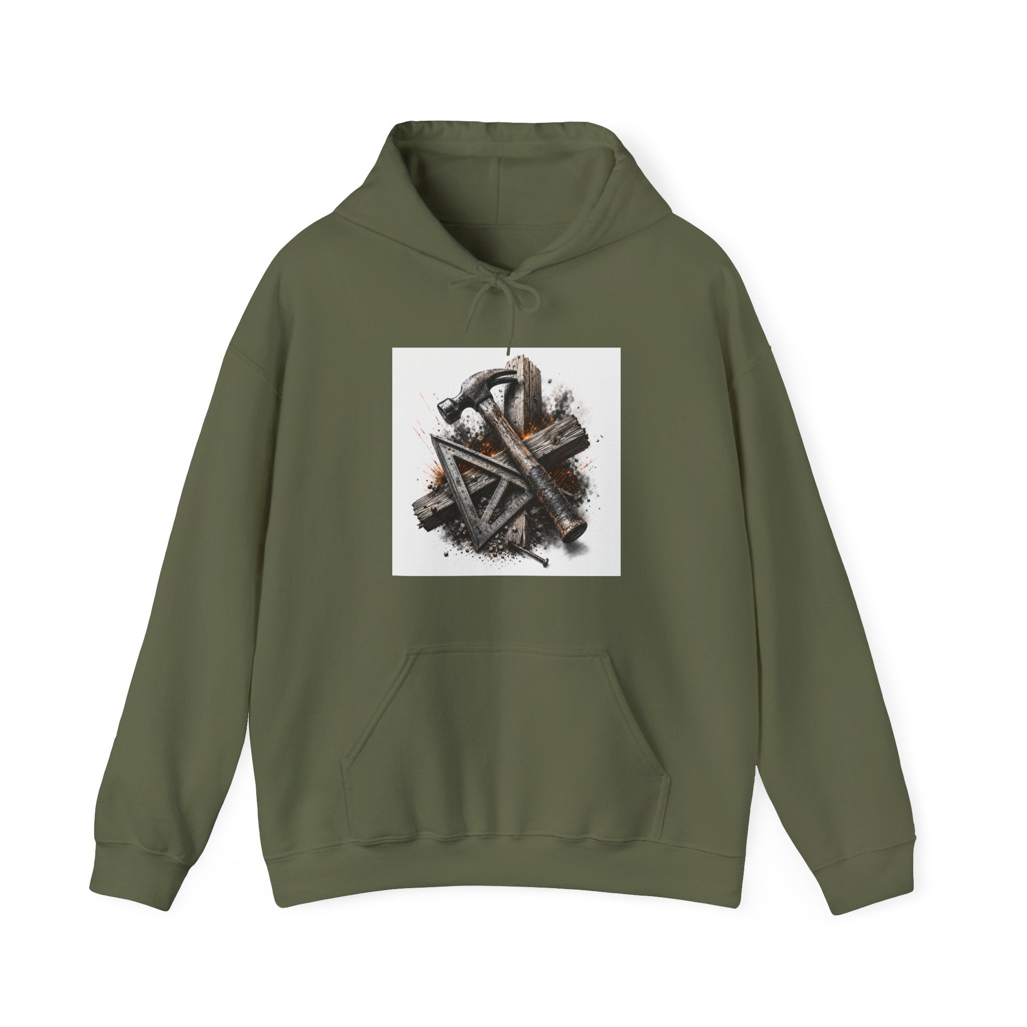 Tough Carpenter's Toolbox Hoodie