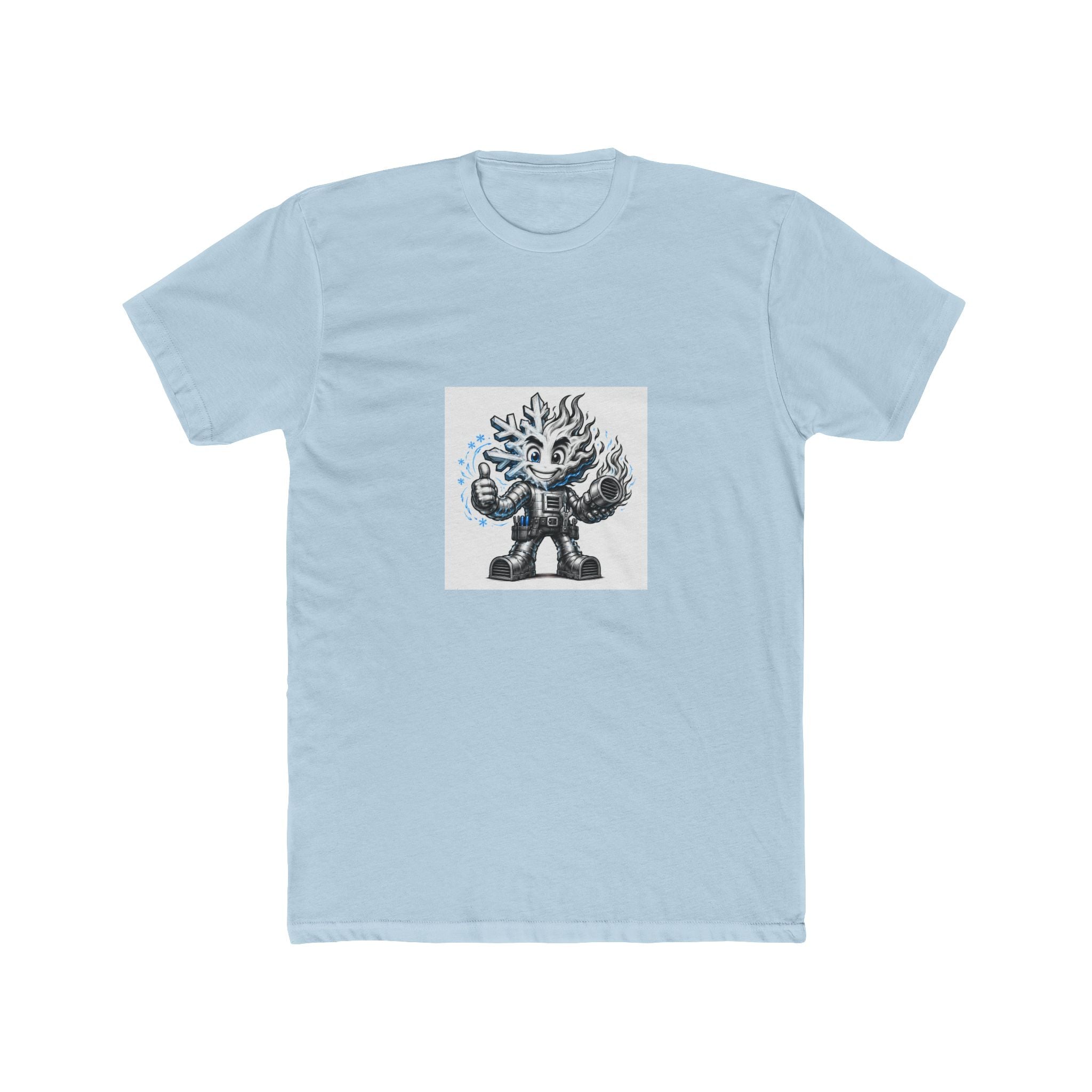 Chilly Robot Snowflake Buddy Tee