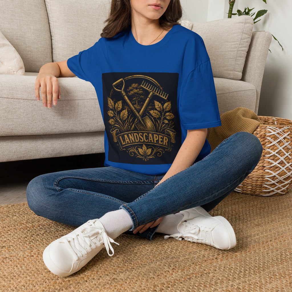 Proud Landscaper Badge Classic Tee