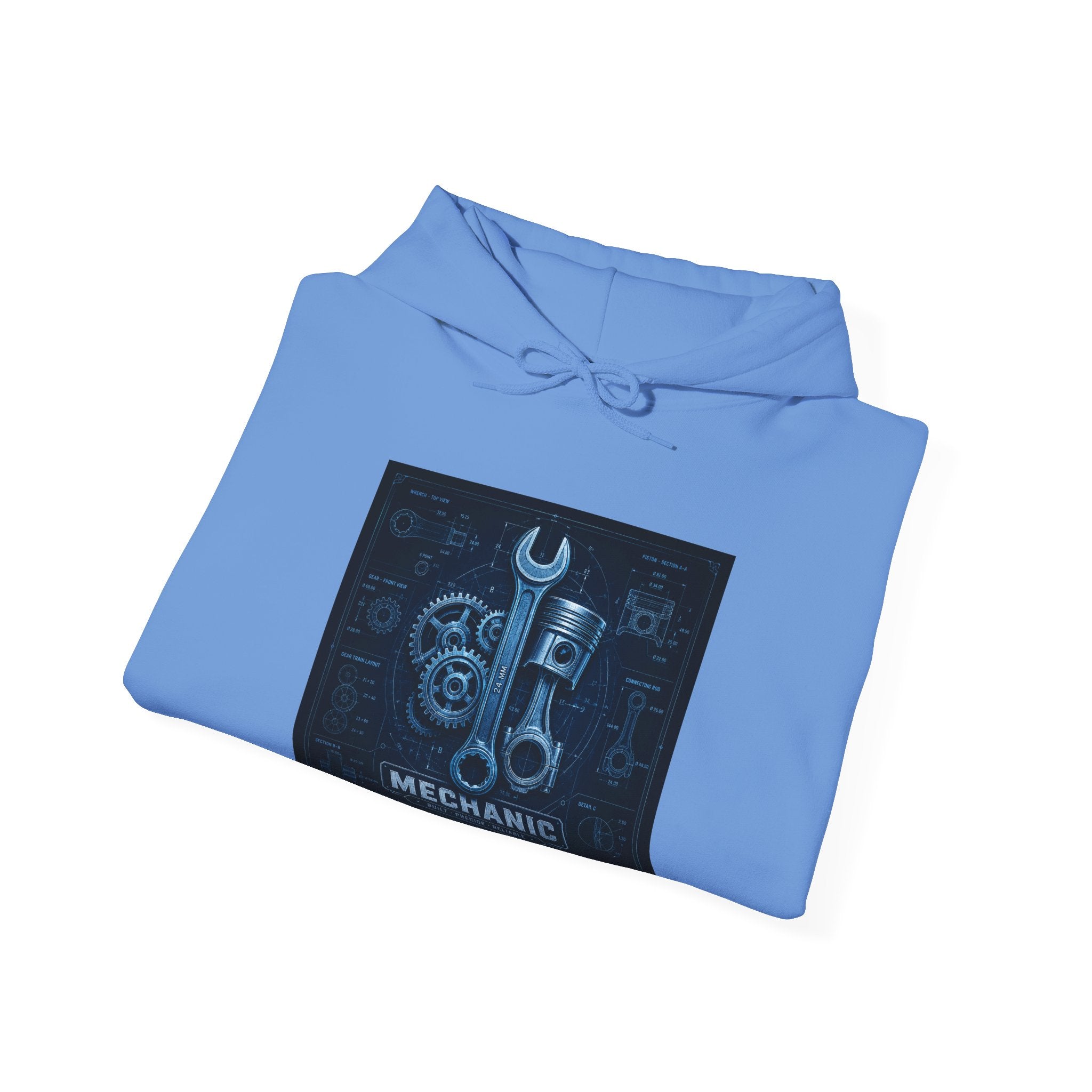 Mechanic Blueprint Hoodie