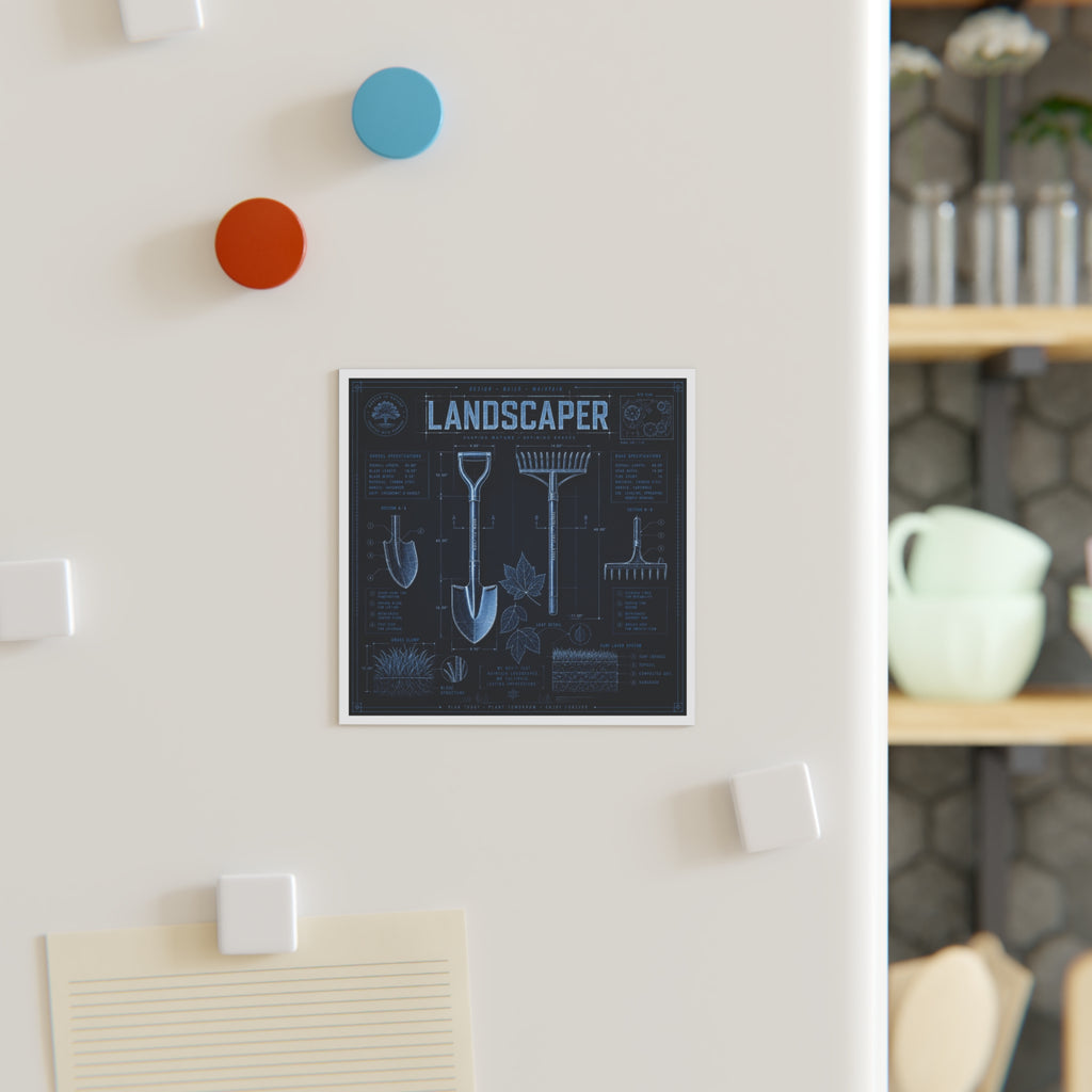 Landscaper's Toolbox Essentials Magnet
