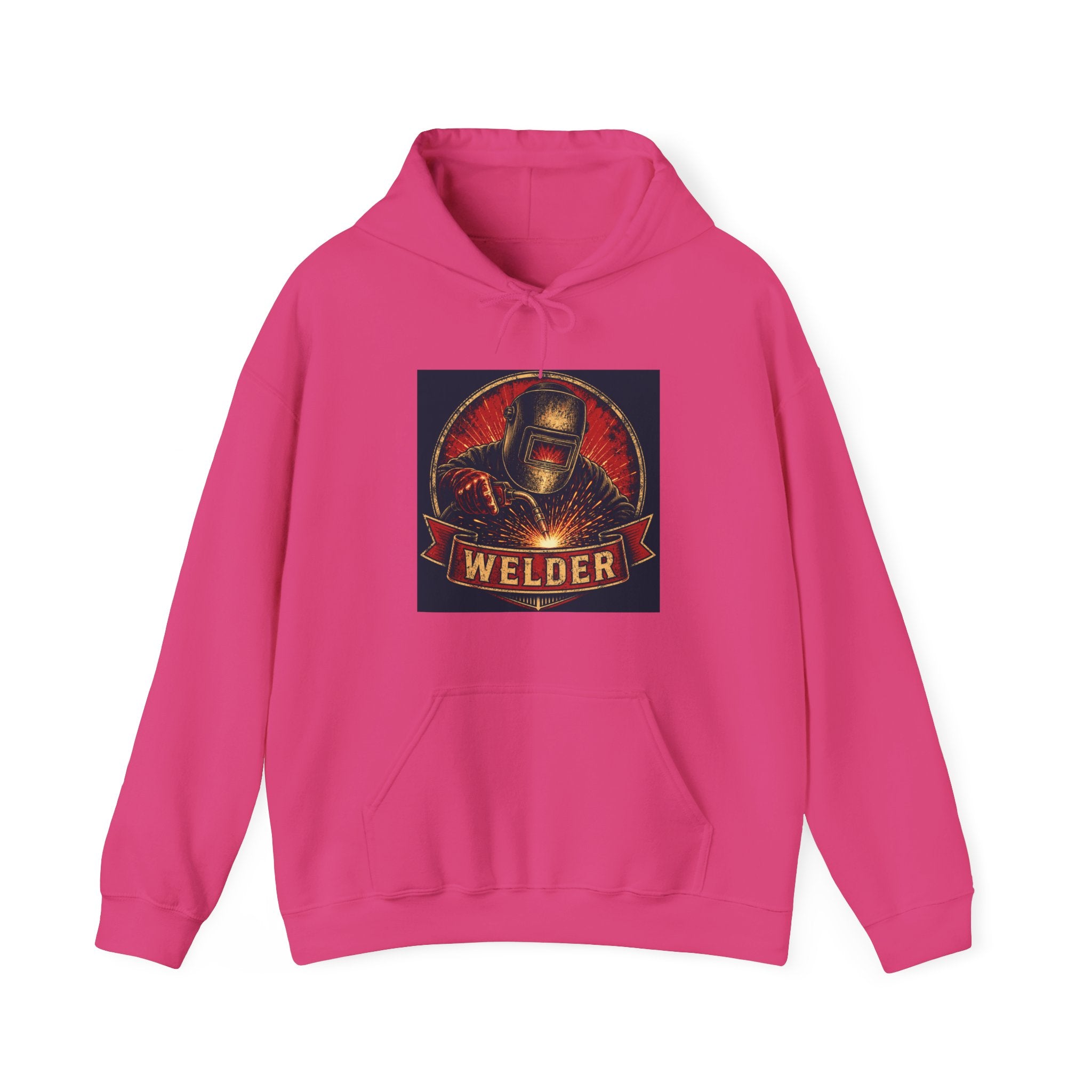Proud Welder Badge Hoodie