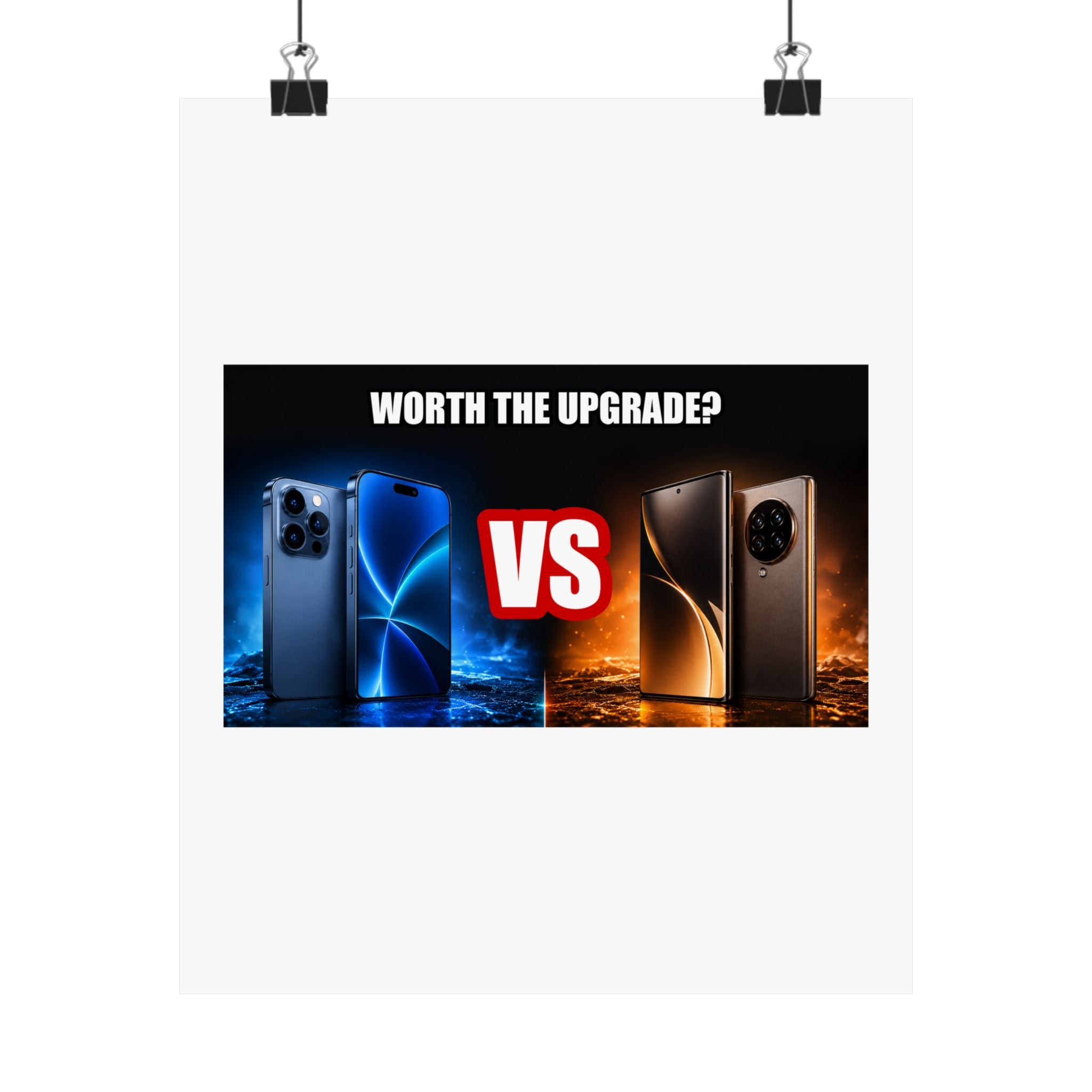 Worth The Upgrade Poster