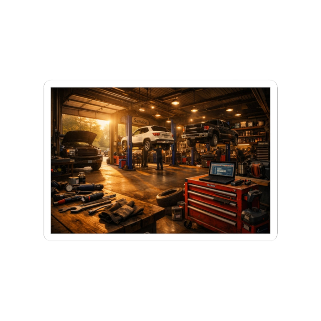 Garage Life Sticker