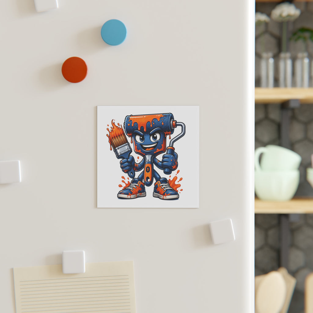 Painting Powerhouse Magnet