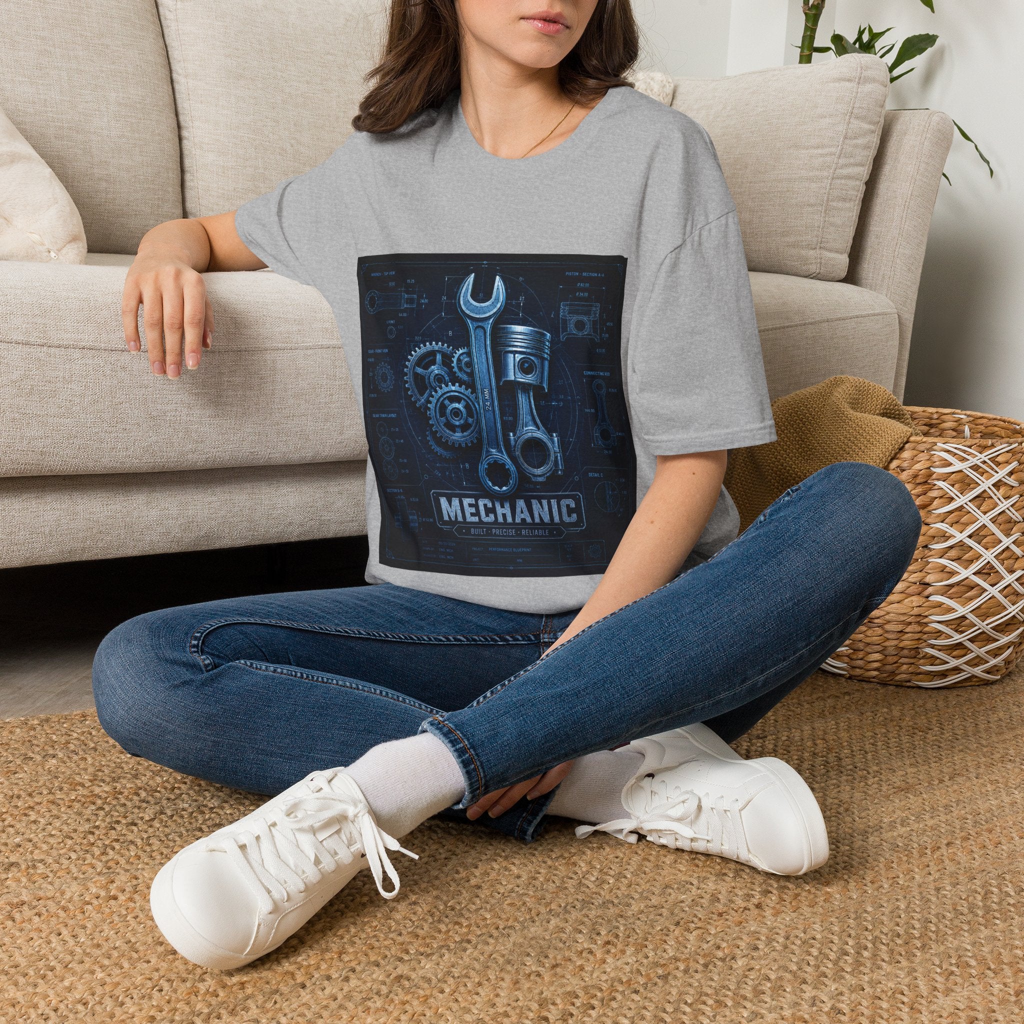 Mechanic Blueprint Classic Tee