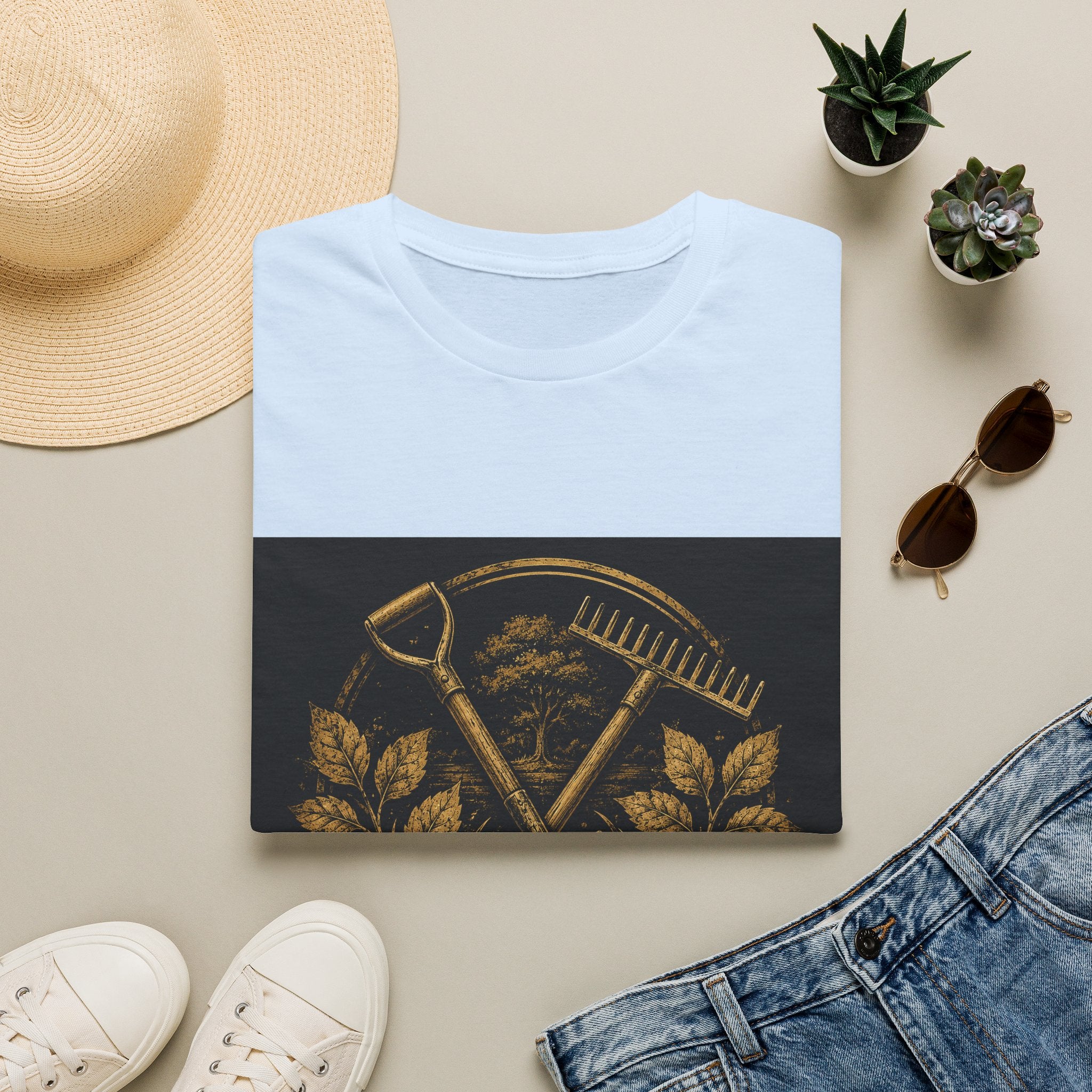 Proud Landscaper Badge Classic Tee