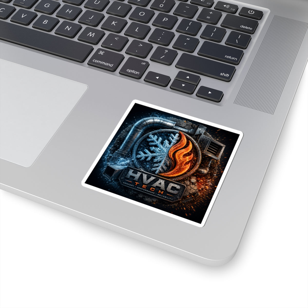 Heating And Cooling Tech Sticker