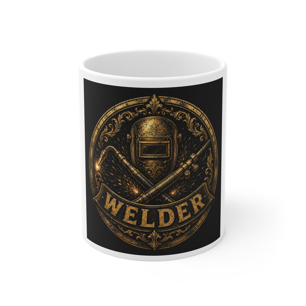 Proud Welder Badge Mug