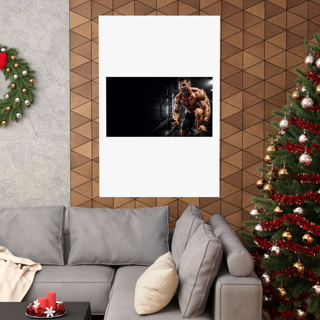 Sweat Is Fat Crying Poster