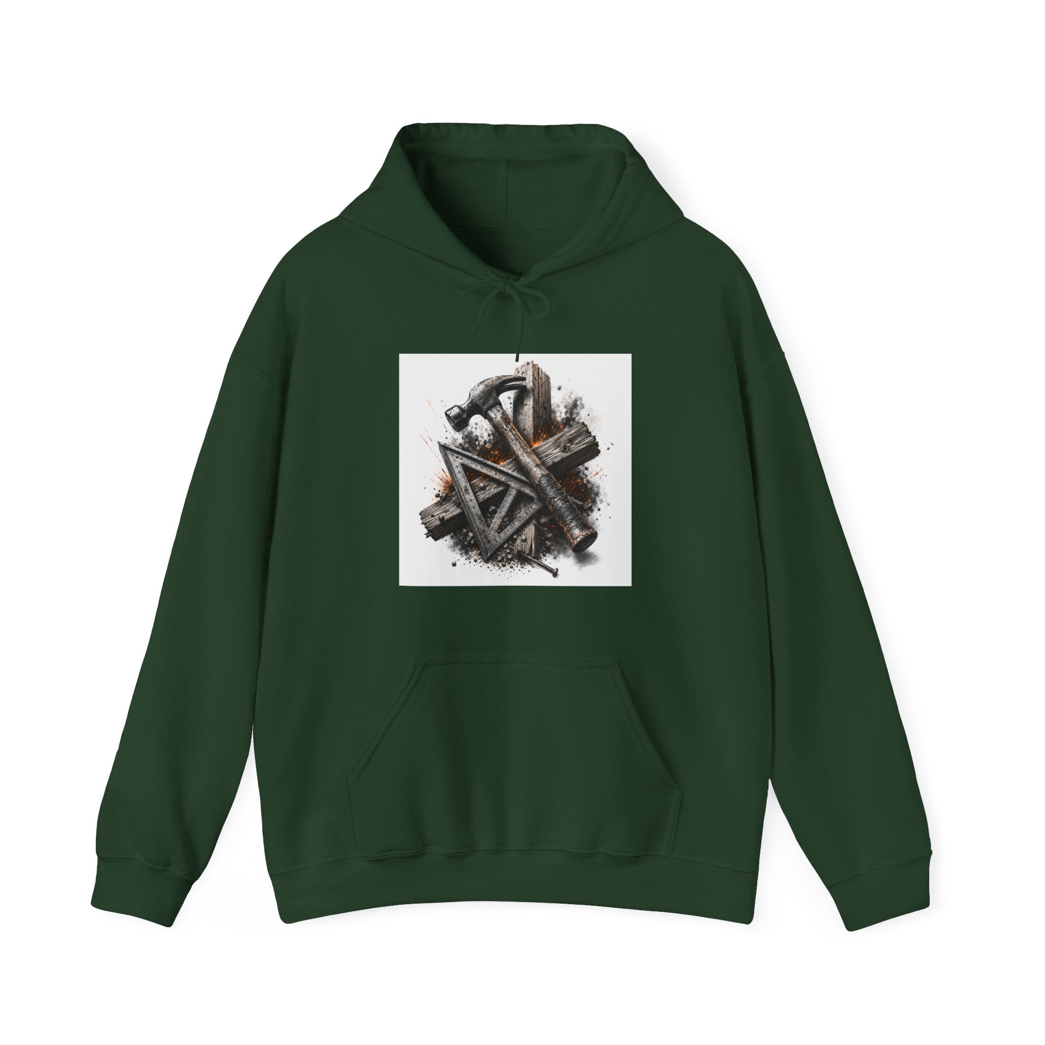 Tough Carpenter's Toolbox Hoodie