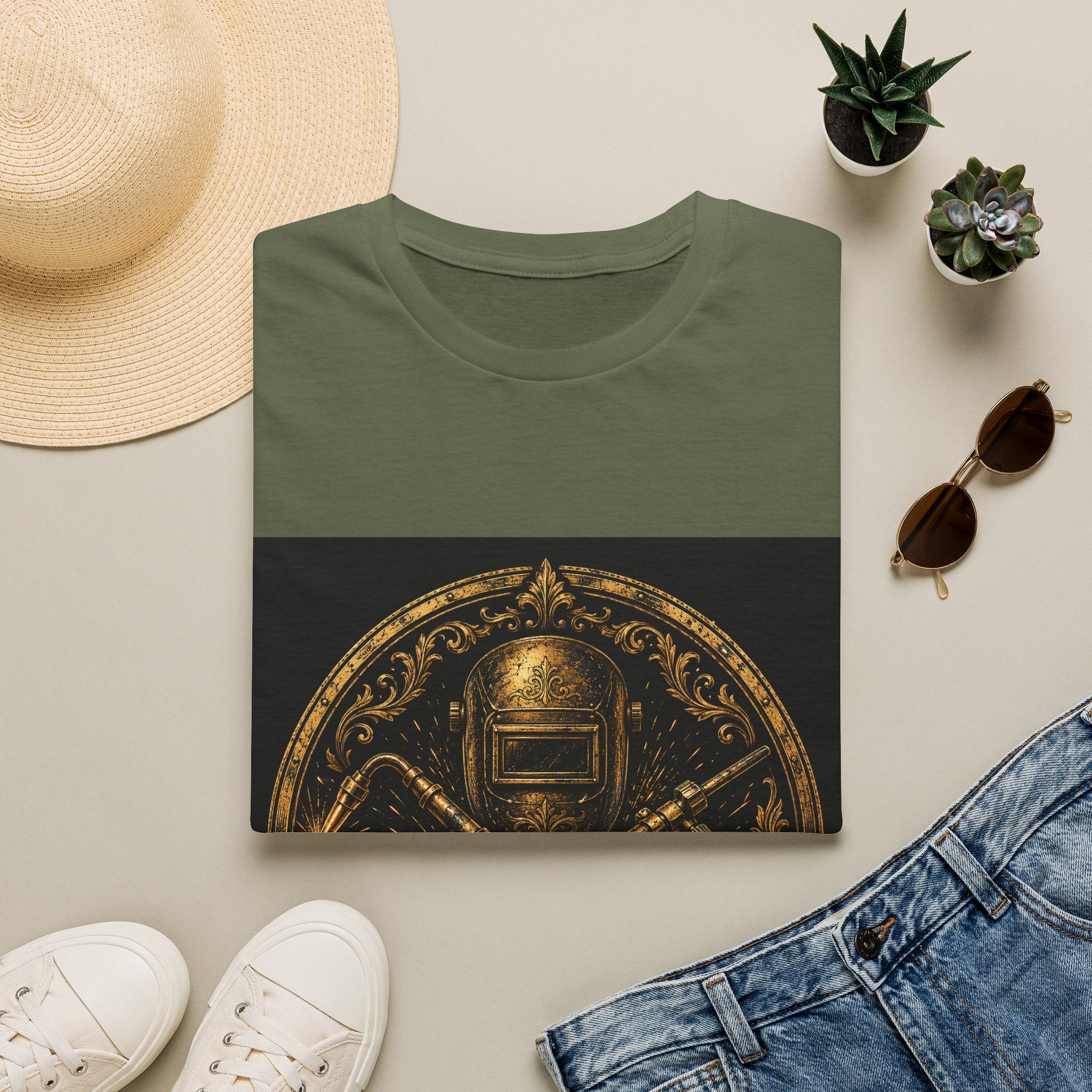 Proud Welder Badge Classic Tee