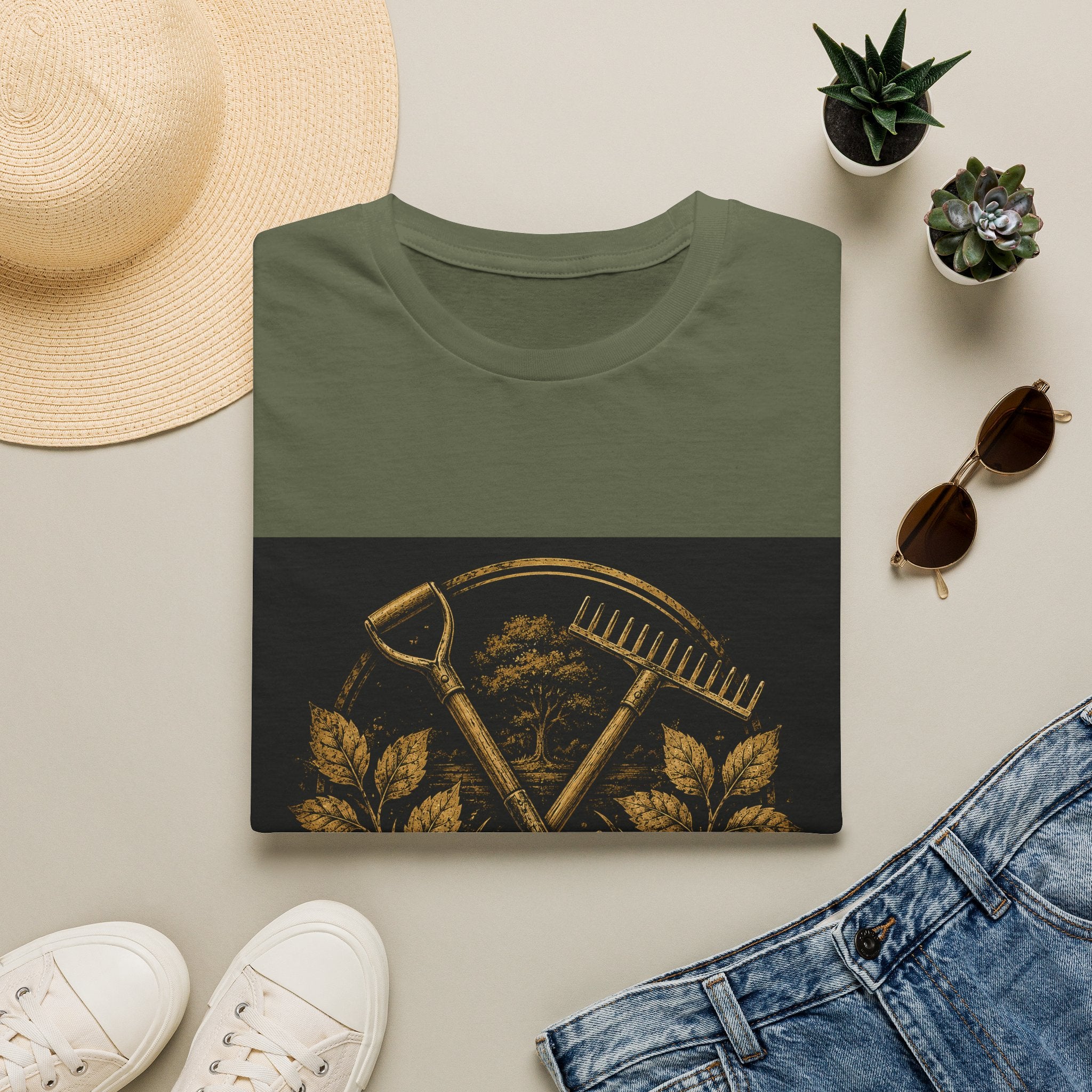 Proud Landscaper Badge Classic Tee