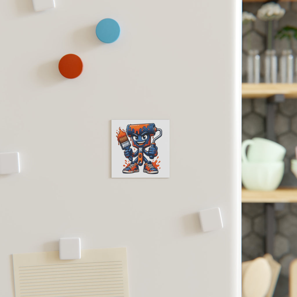 Painting Powerhouse Magnet
