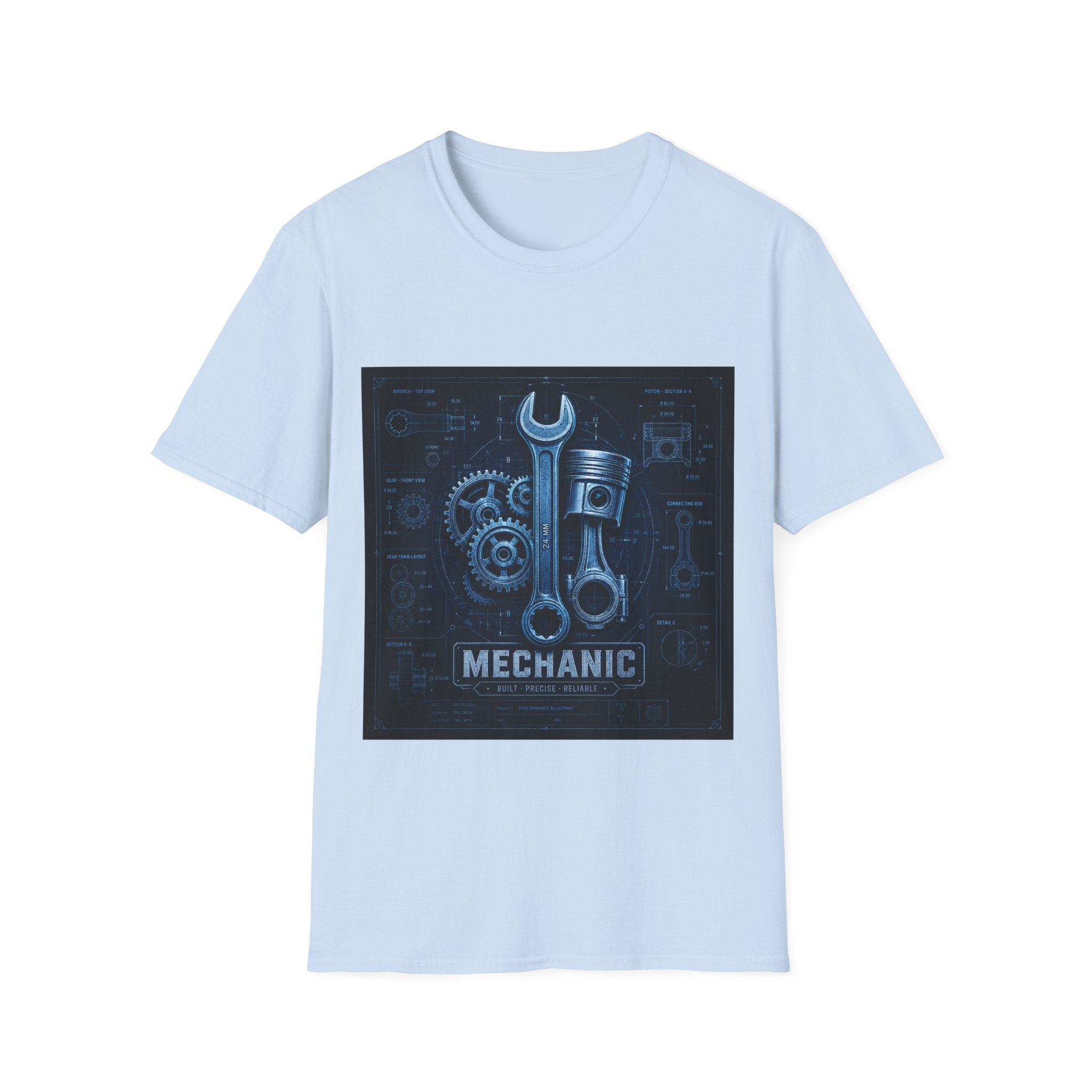Mechanic Blueprint Classic Tee