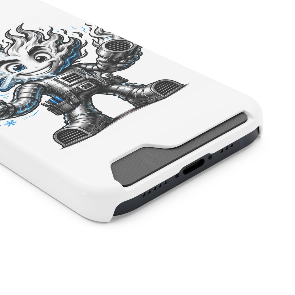 Chilly Robot Snowflake Buddy Phone Case