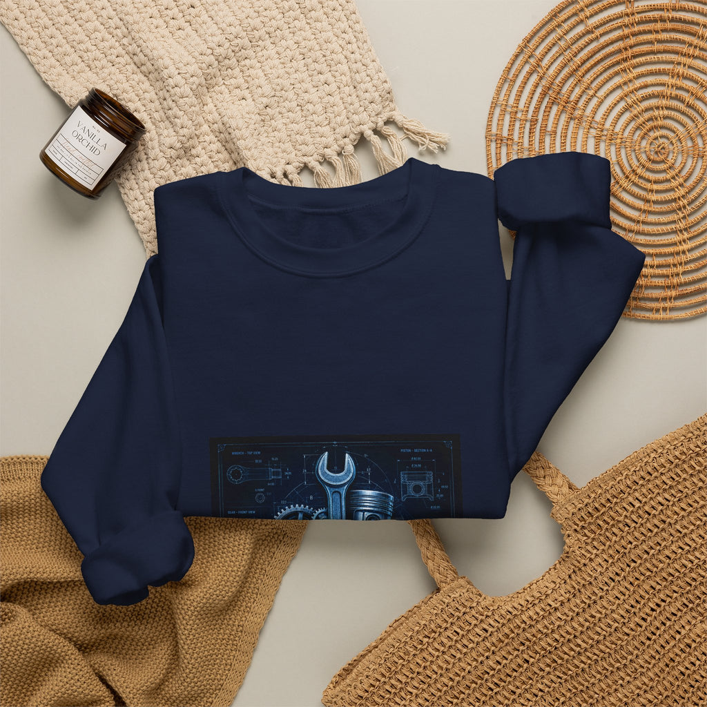 Mechanic Blueprint Sweatshirt