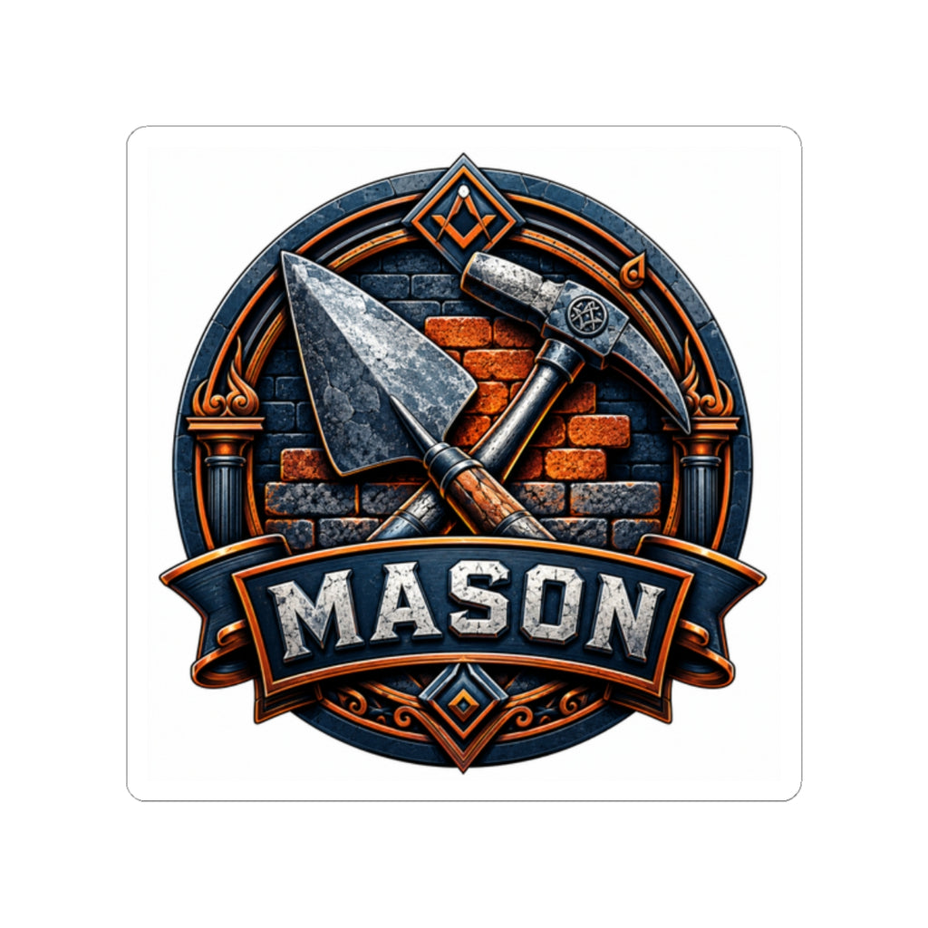 Mason Trade Badge Sticker