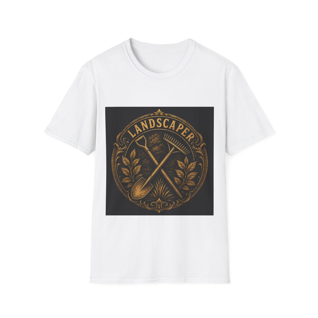 Golden Landscaper Emblem Classic Tee