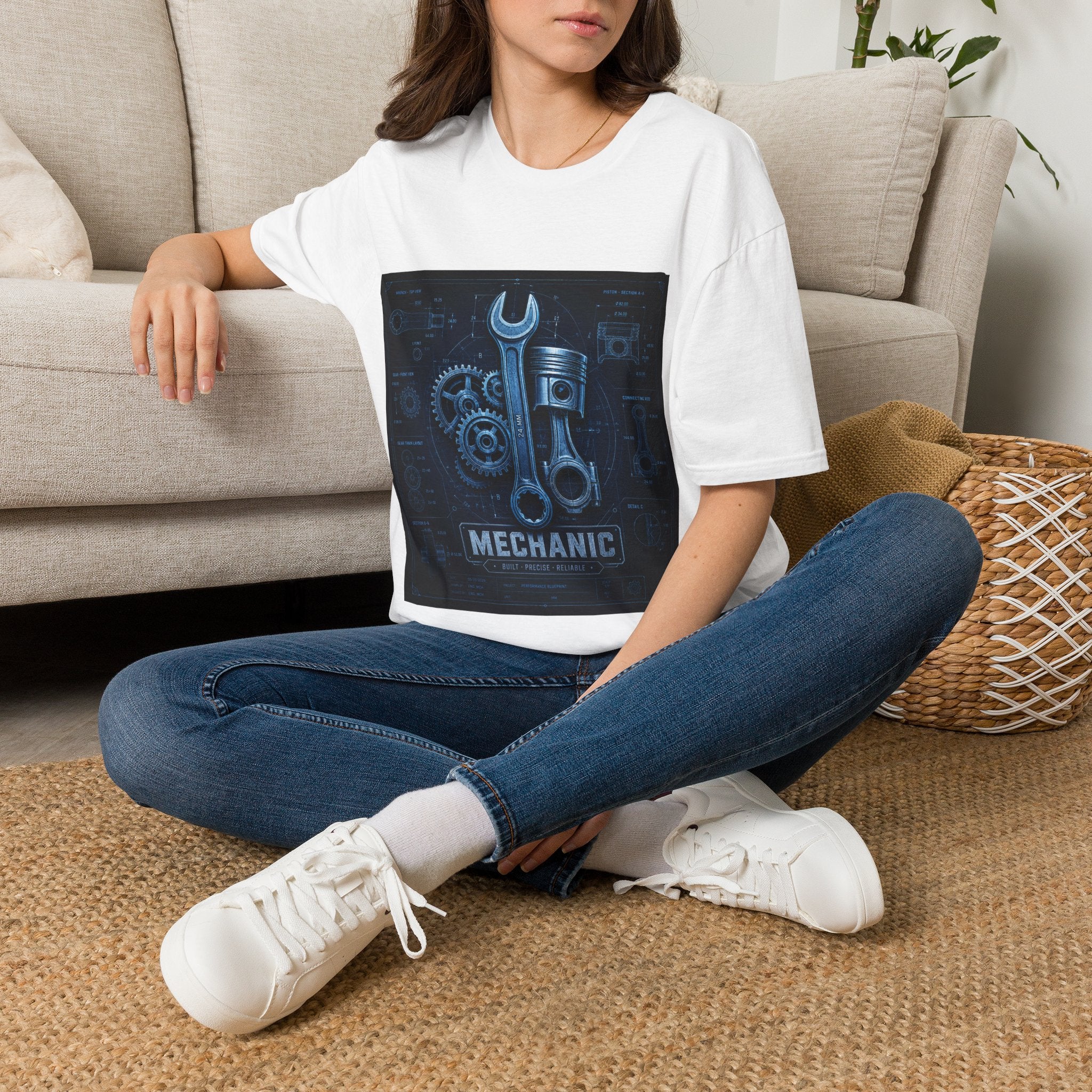 Mechanic Blueprint Classic Tee