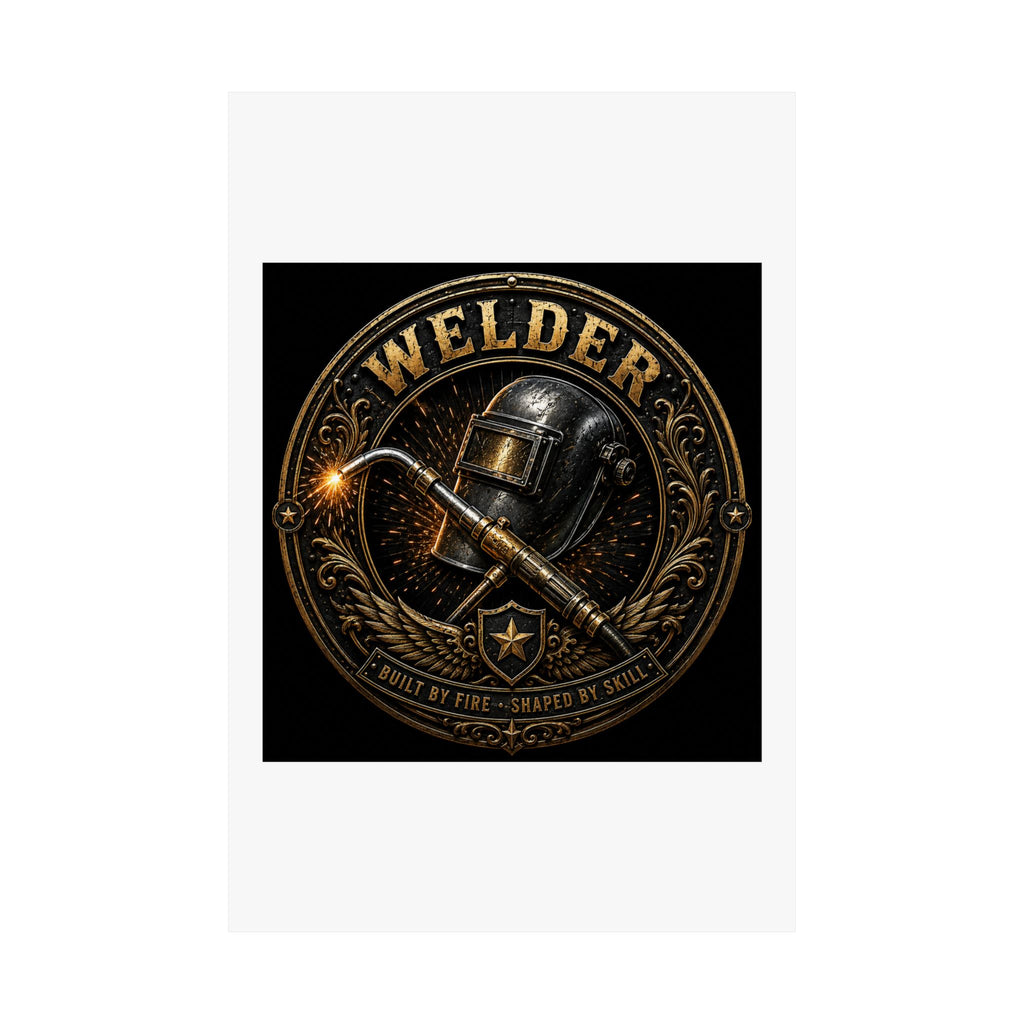 Welder Pride Poster