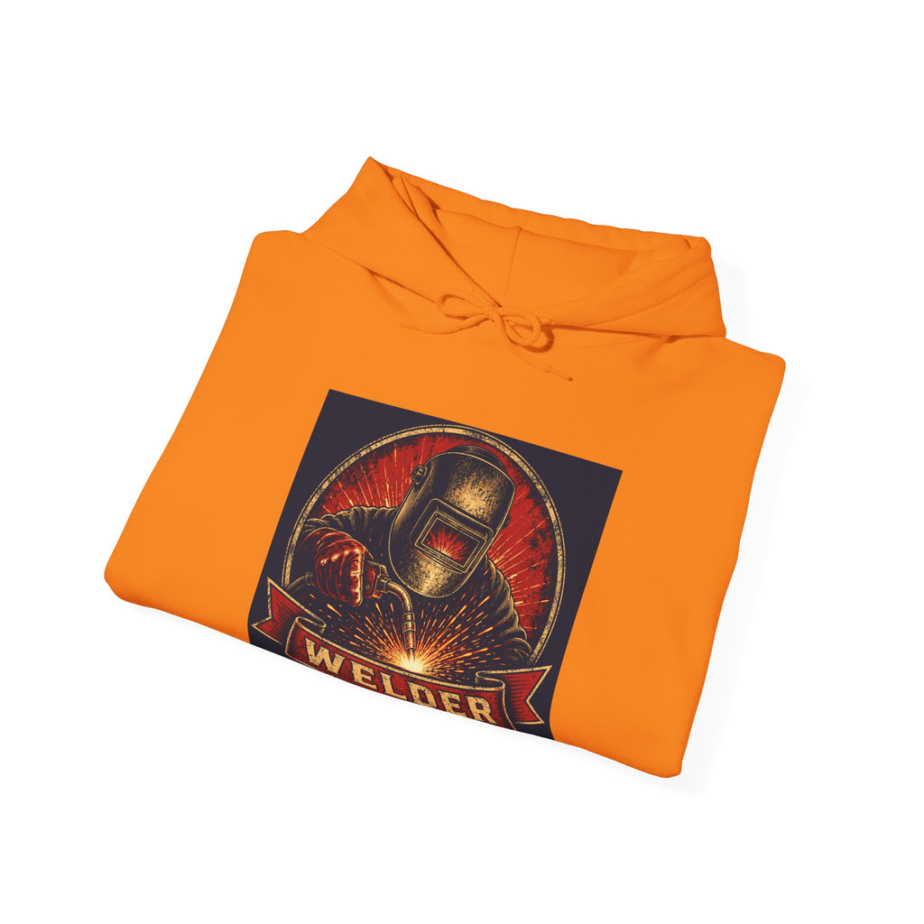 Proud Welder Badge Hoodie