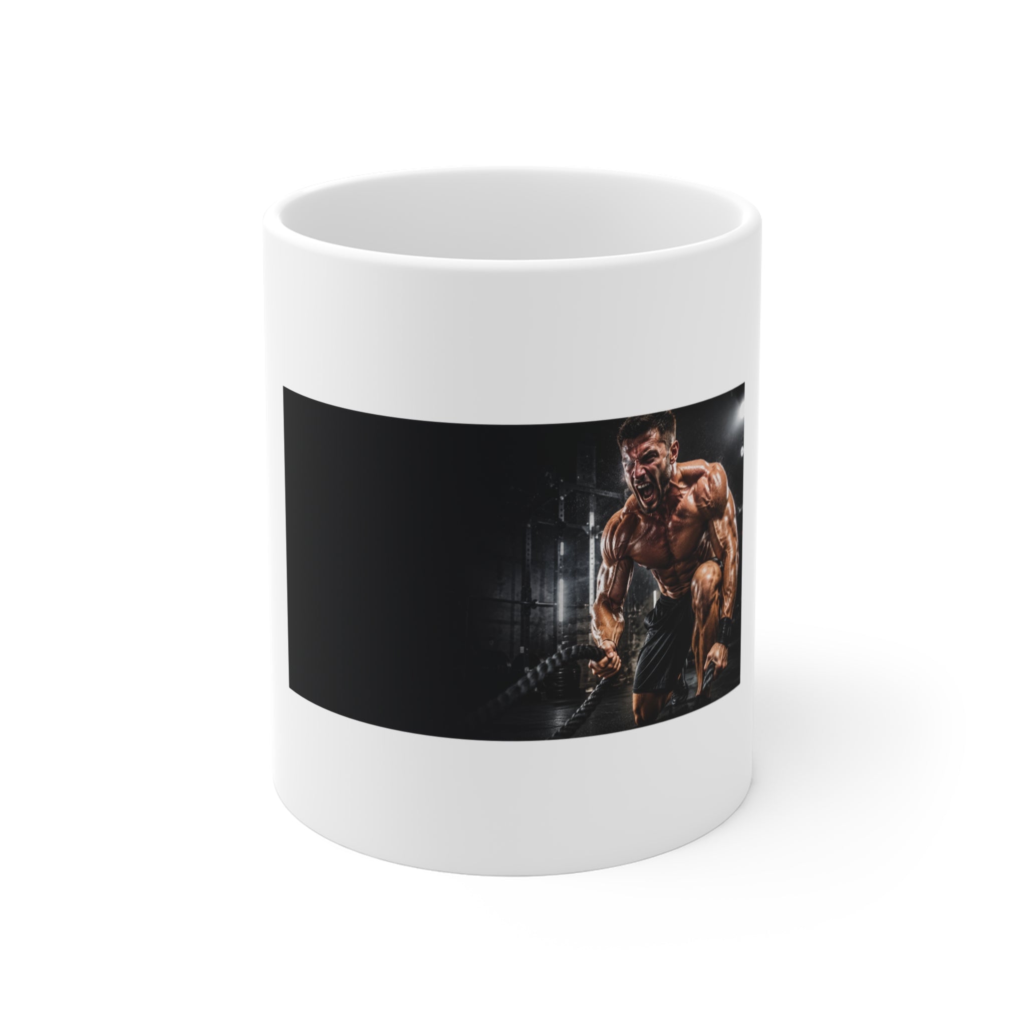 Sweat Is Fat Crying Mug
