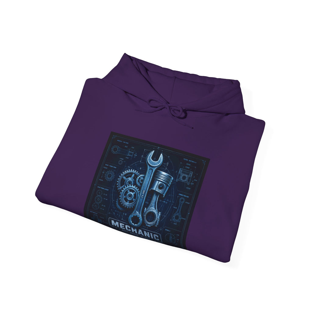 Mechanic Blueprint Hoodie