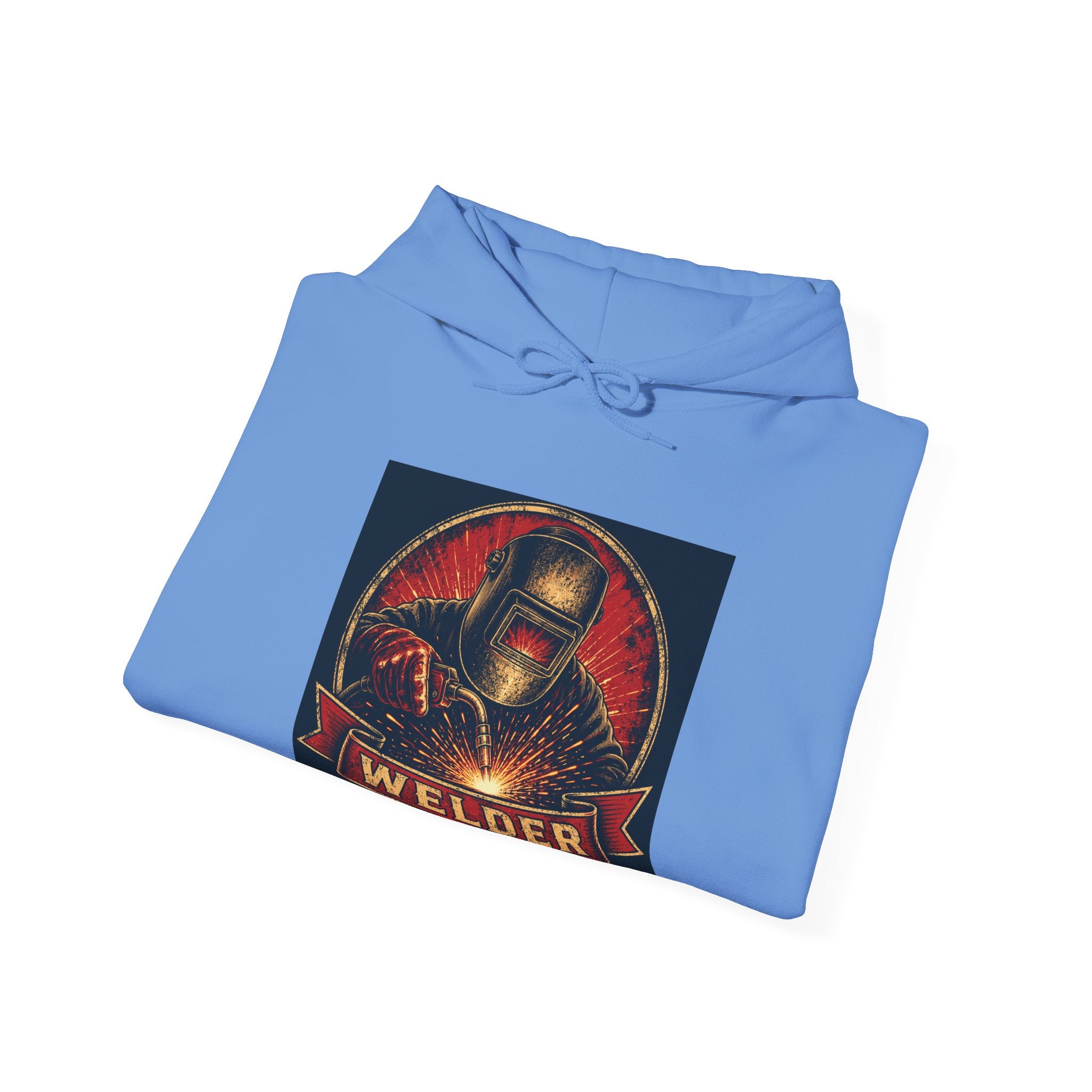 Proud Welder Badge Hoodie