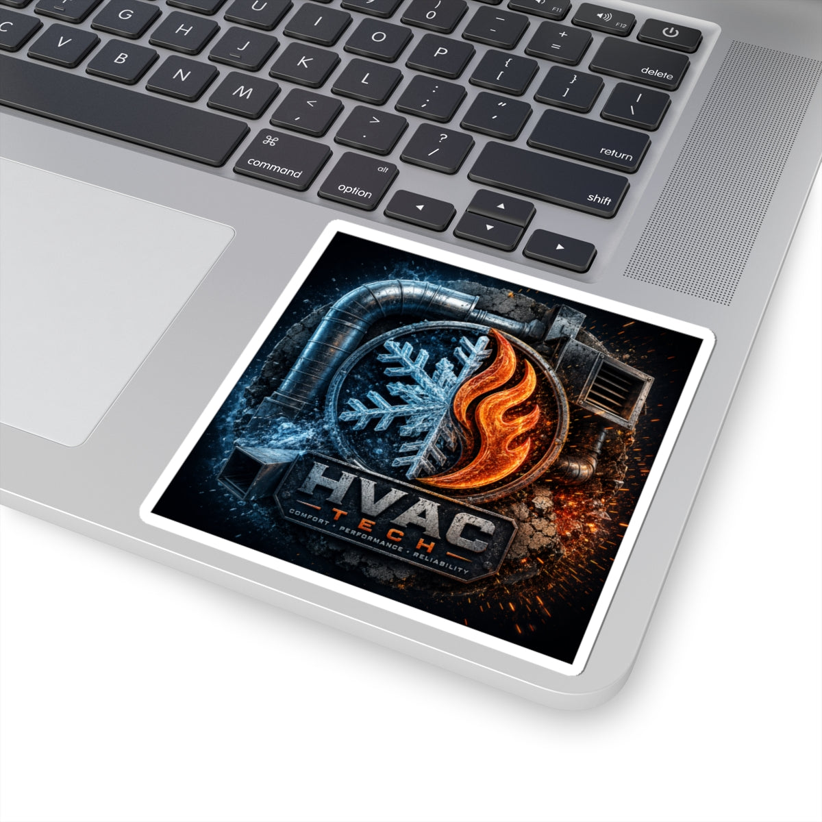 Heating And Cooling Tech Sticker