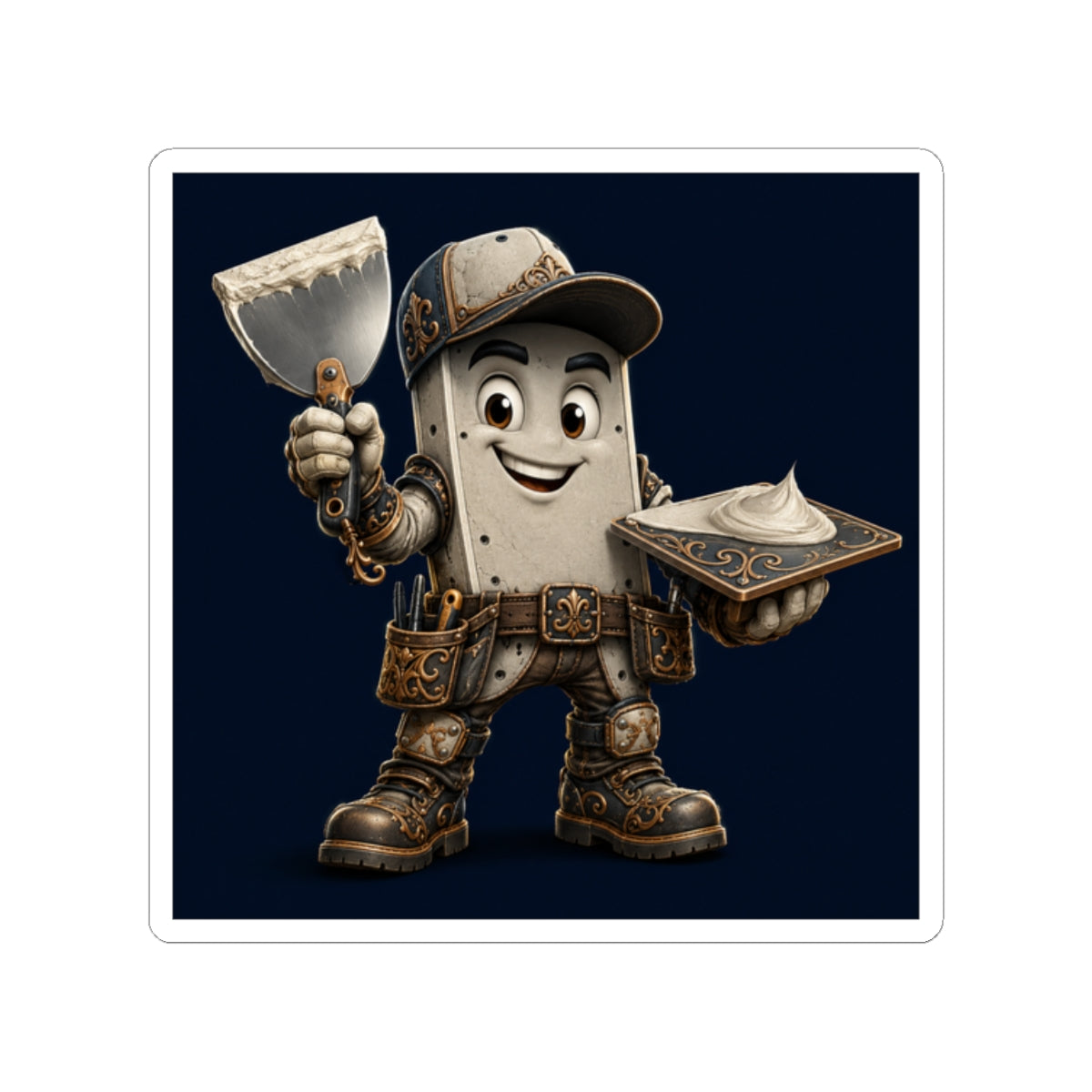 Tiler Buddy Sticker