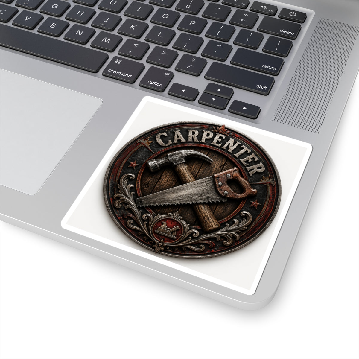 Carpenter's Toolbox Badge Sticker