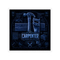 Carpenter Precision Skill Craft Sticker