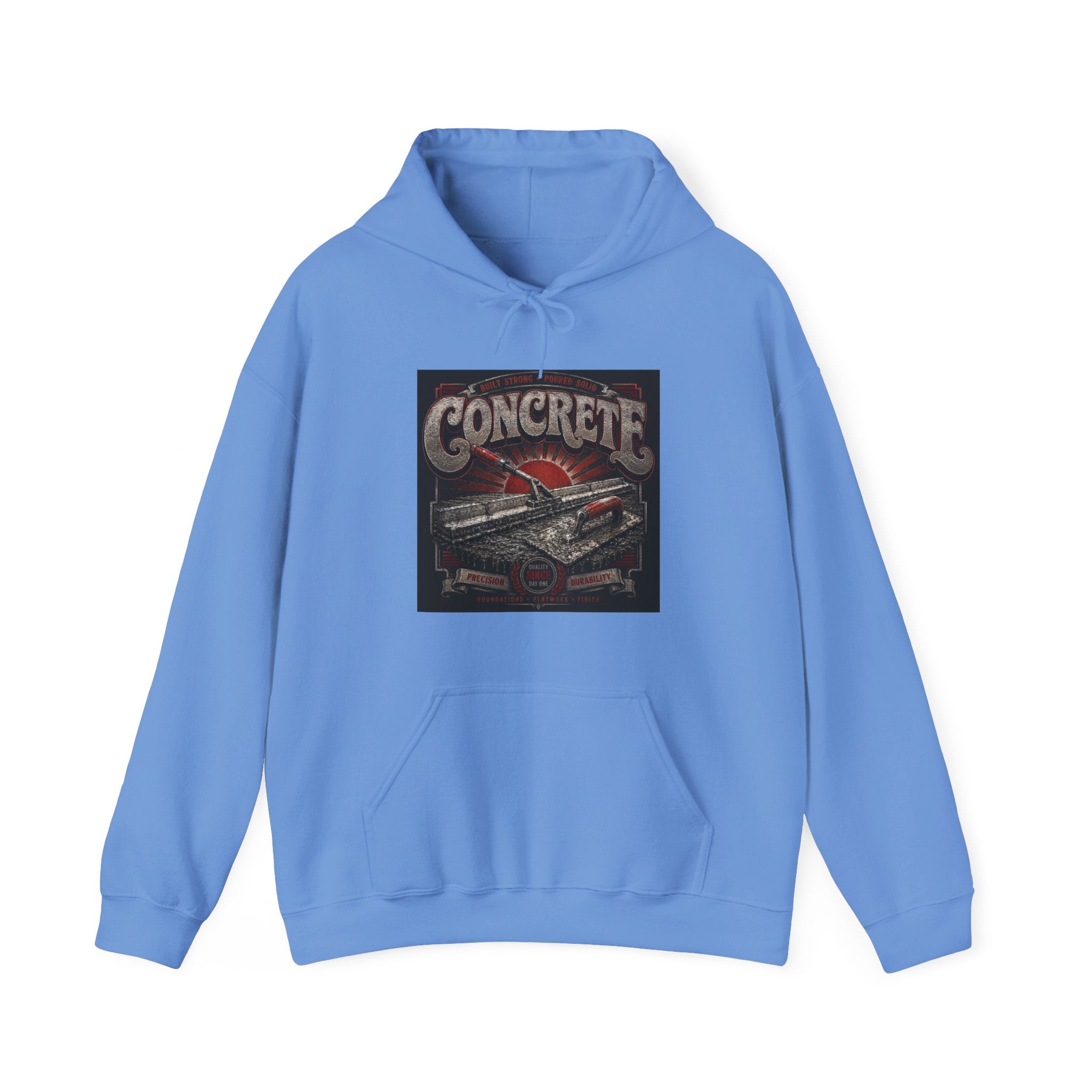 Built Strong Concrete Crew Hoodie