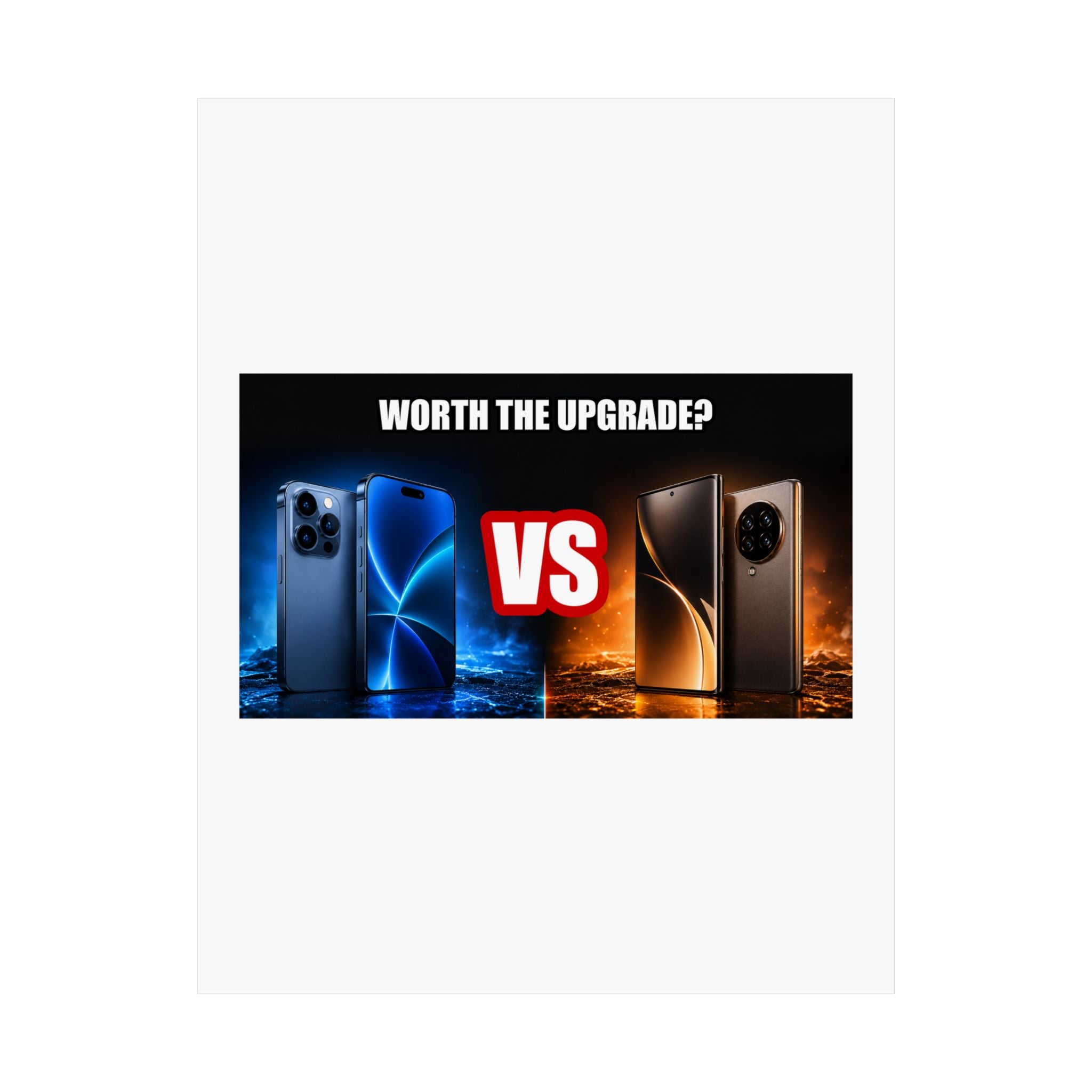 Worth The Upgrade Poster