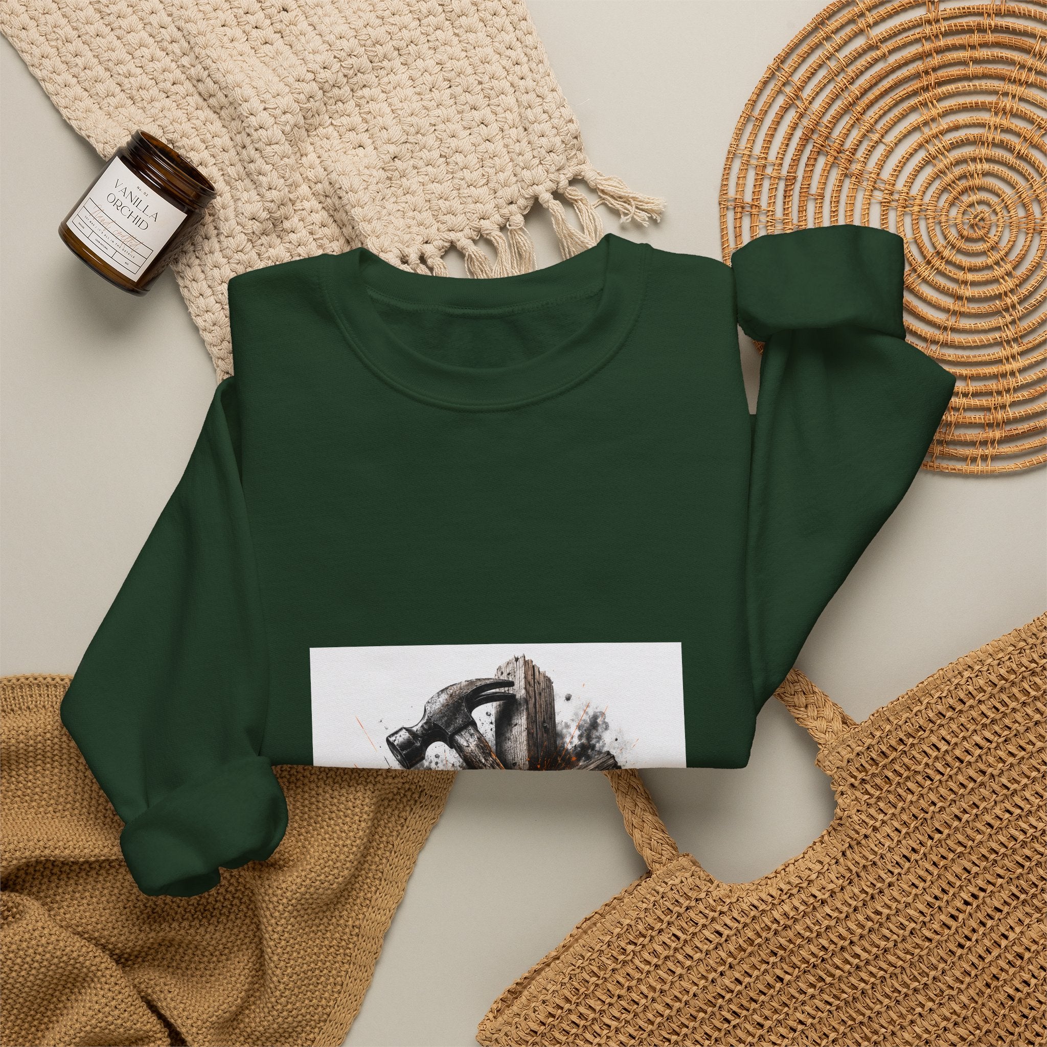 Tough Carpenter's Toolbox Sweatshirt