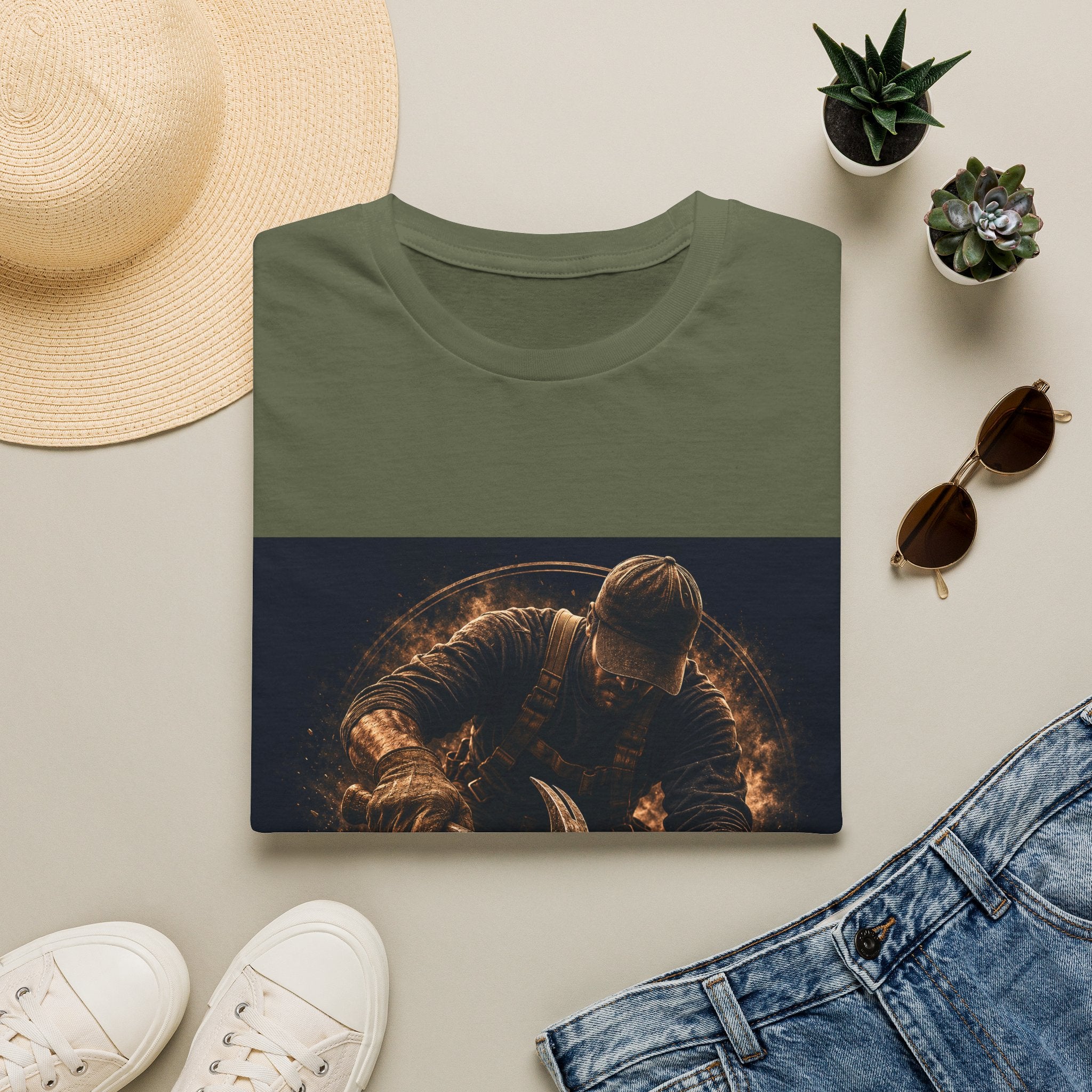 Roofer At His Finest Classic Tee