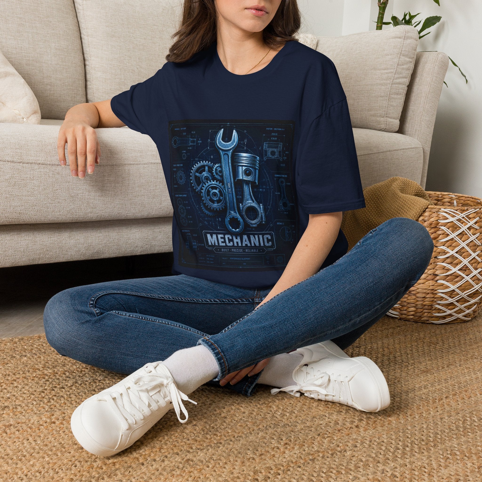 Mechanic Blueprint Classic Tee