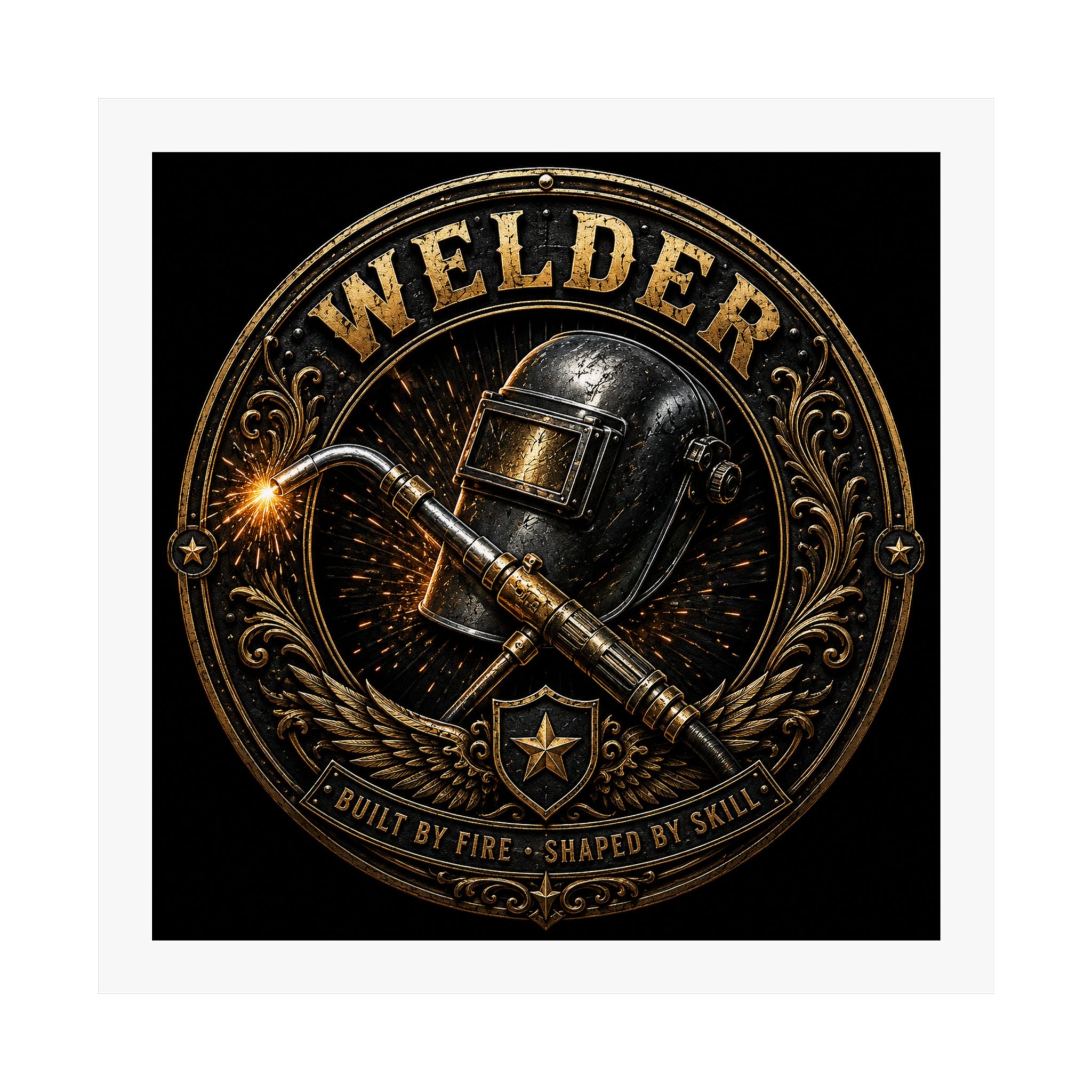 Welder Pride Poster